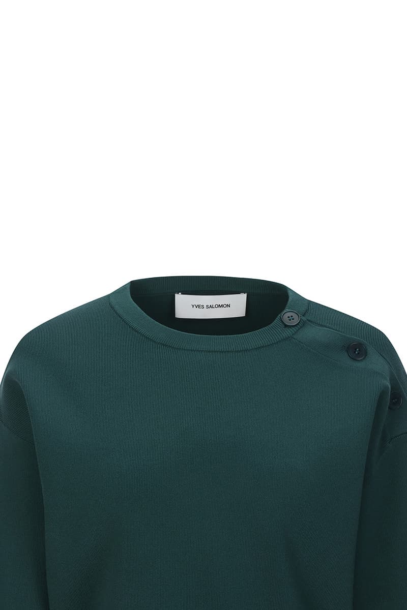 숄더버튼 크롭 니트 CE3SFYSTP029C77