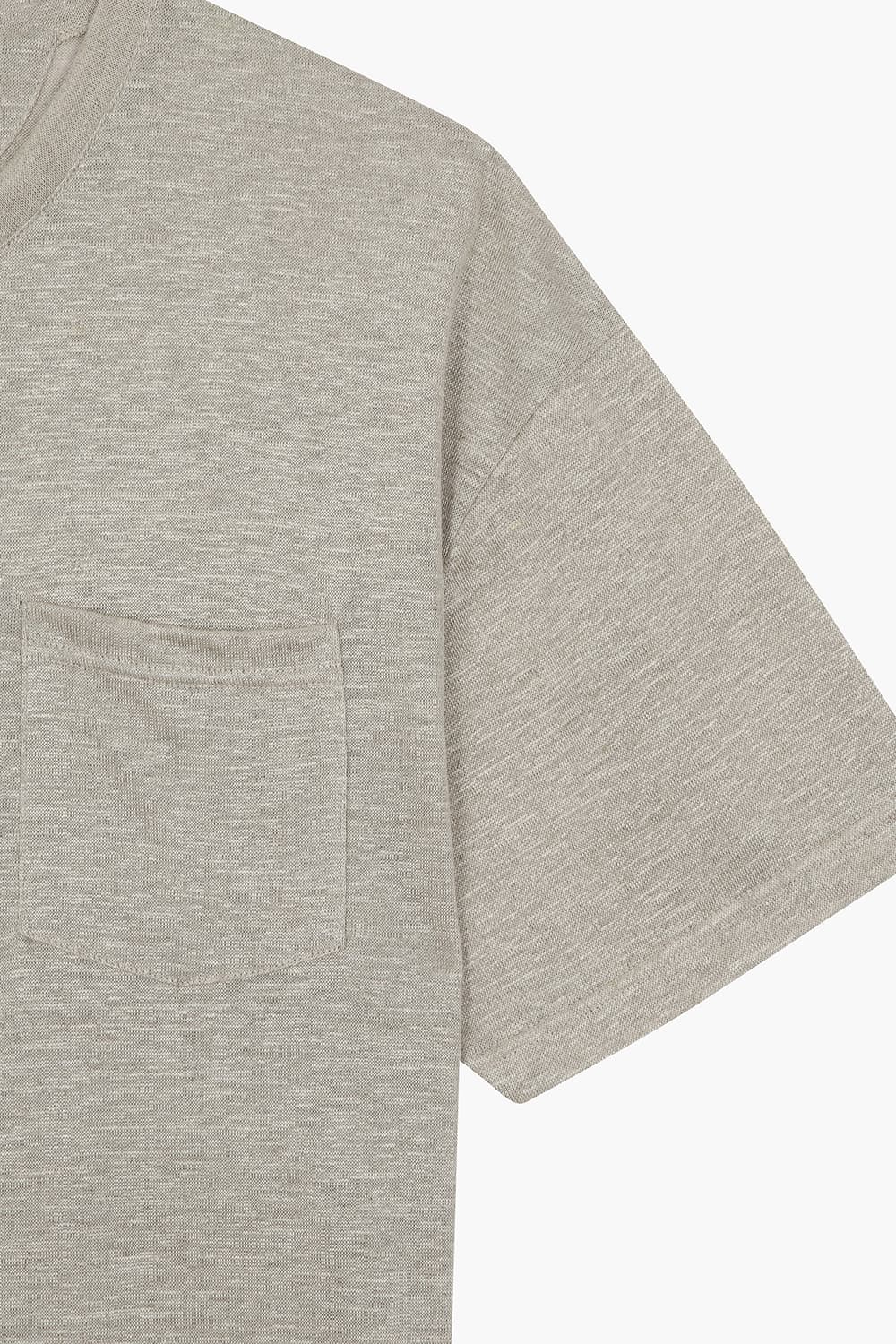 린넨 포켓 오버사이즈 반소매 티셔츠 TS21LJ