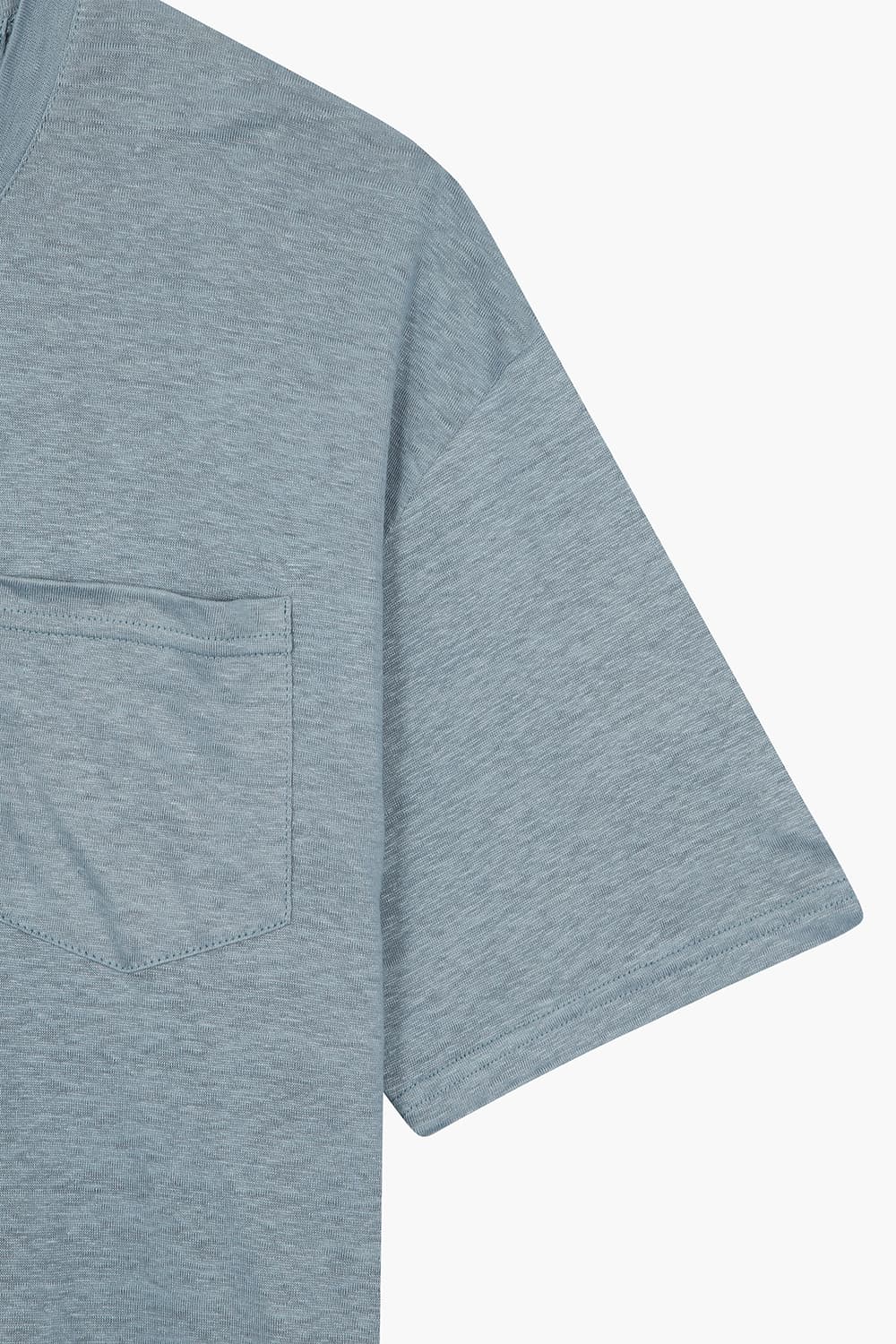 린넨 포켓 오버사이즈 반소매 티셔츠 TS21LJB