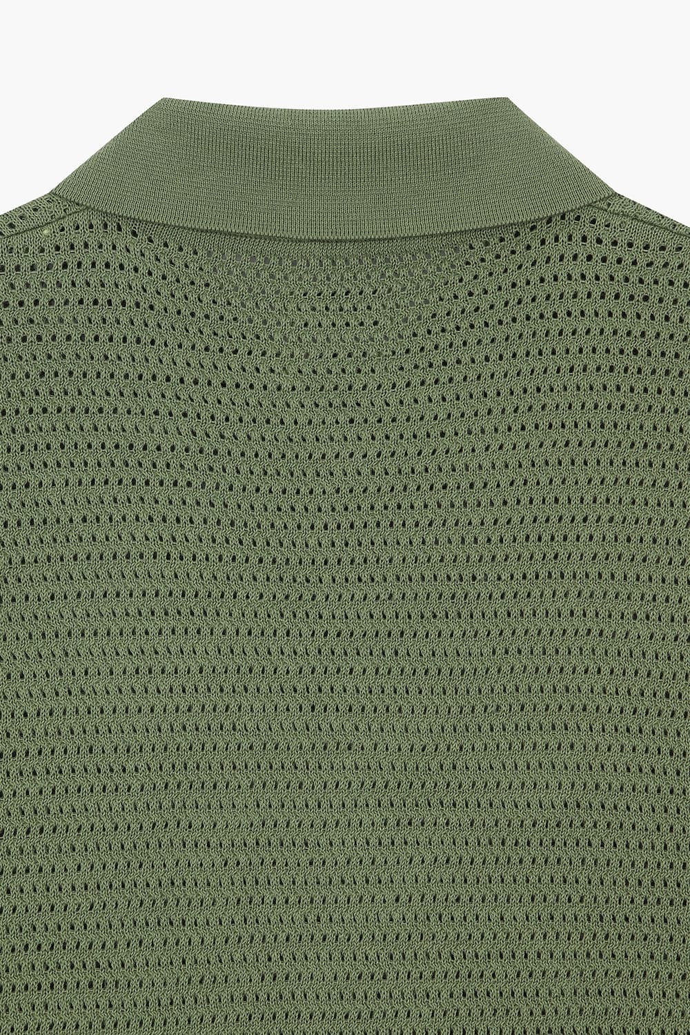 HONEYCOMB 코튼 폴로 반소매 니트 MA40OCY