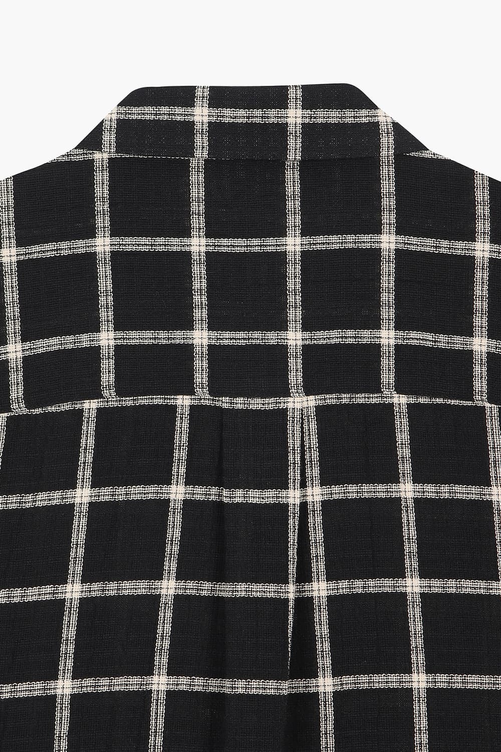 SILVIO 코튼 윈도 체크 반소매 셔츠 25-2 3820223BWC