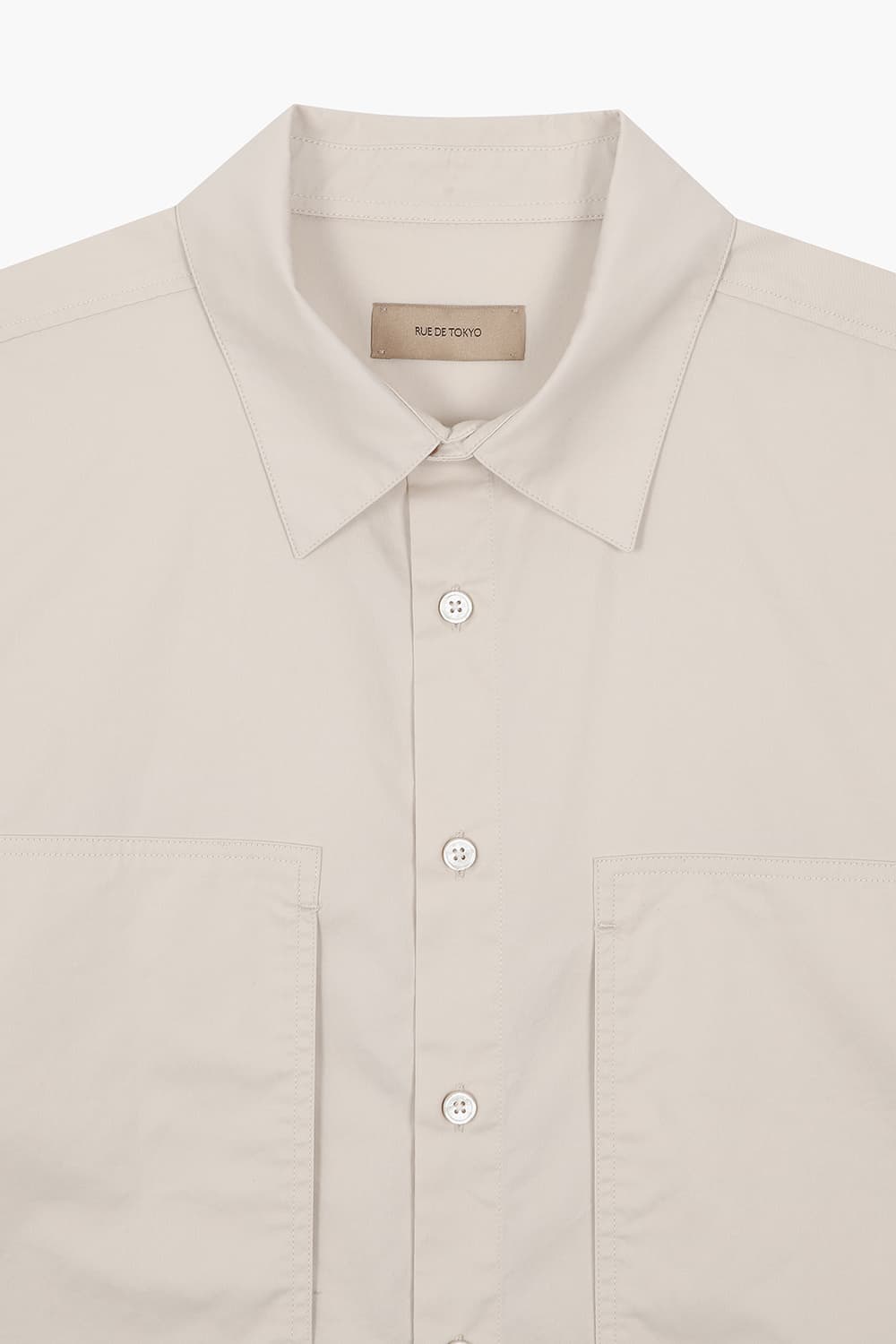 SKYLOR 코튼 투 포켓 반소매 셔츠 25-2 3850258SAN