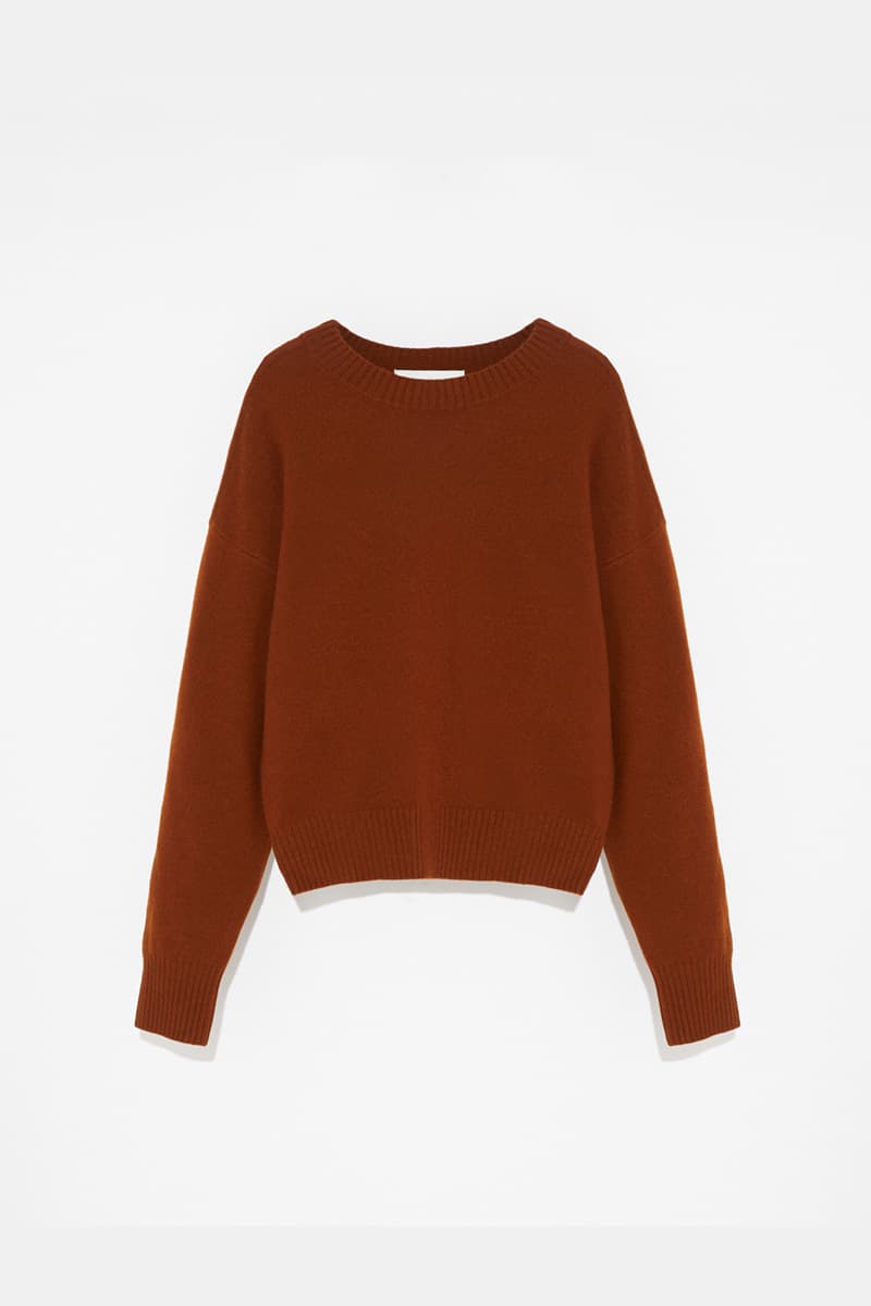 베이직 핏 라운드 니트 CE4WFKNTP001C66