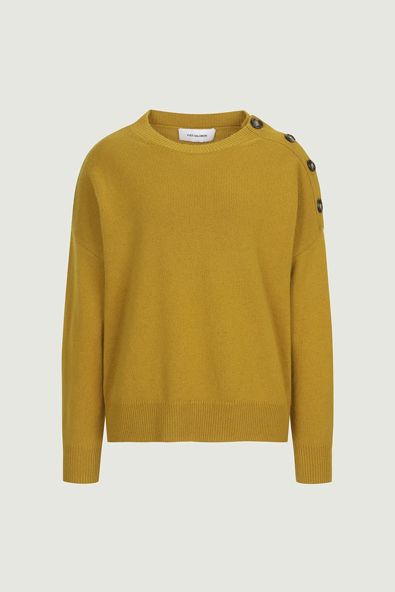 레귤러 버튼 니트 CE3WFYSTP005C15