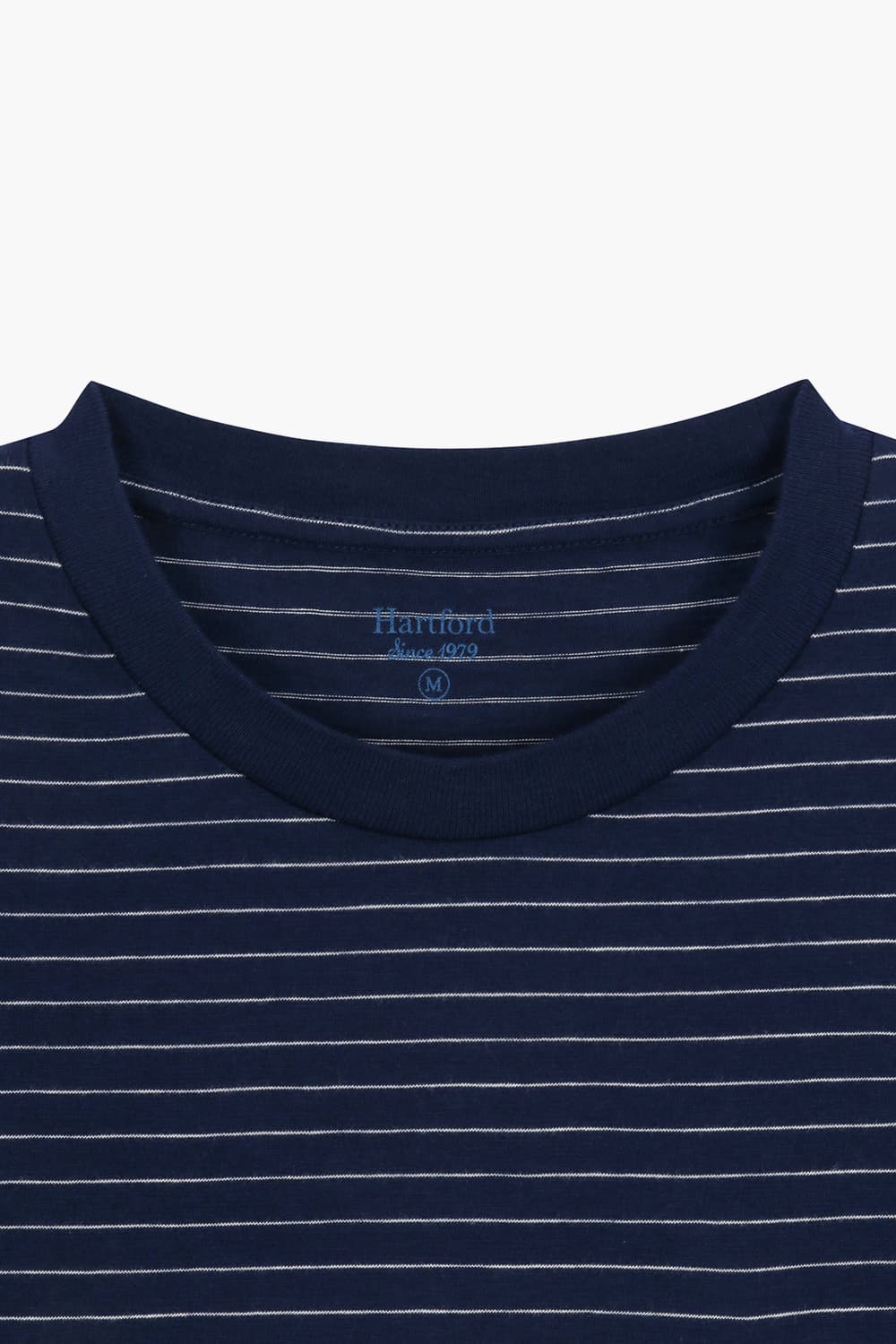 코튼 포켓 포인트 크루넥 반소매 티셔츠 BD8330502