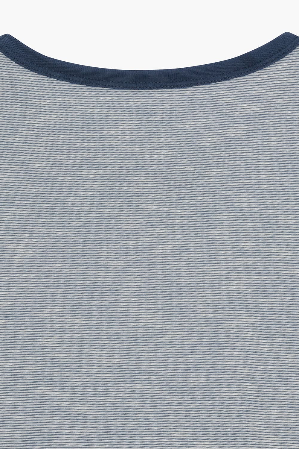 코튼 포켓 포인트 크루넥 반소매 티셔츠 BD8530501