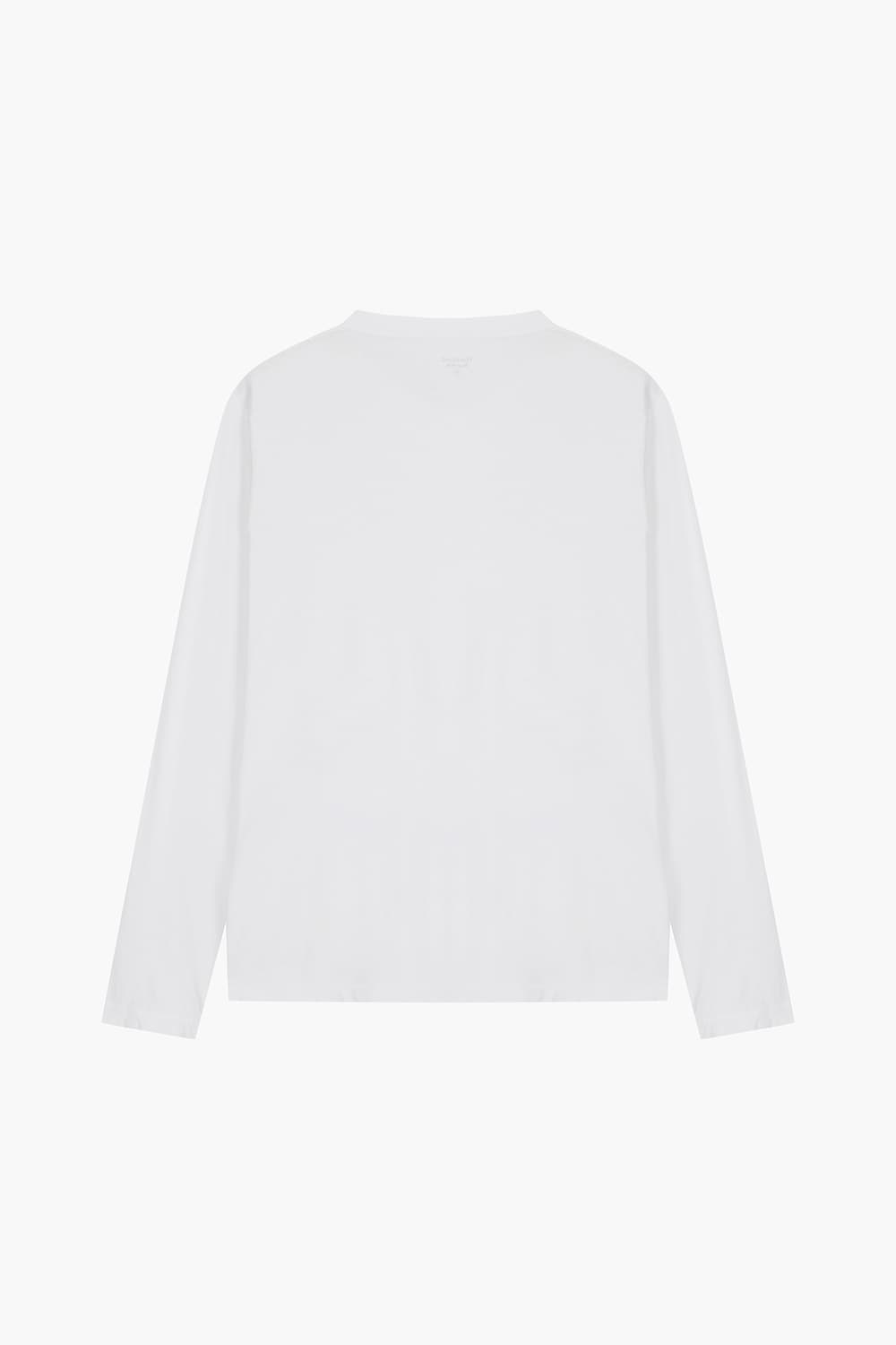 코튼 헨리넥 긴소매 티셔츠 BD7330301