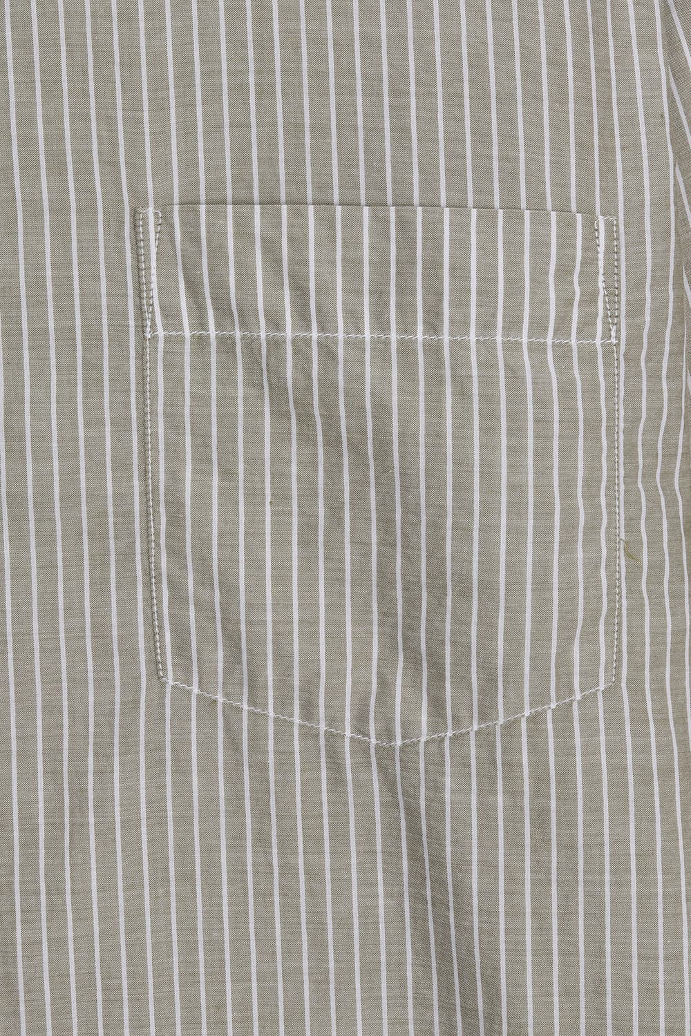 PAUL 코튼 스트라이프 포켓 셔츠 BD1101502