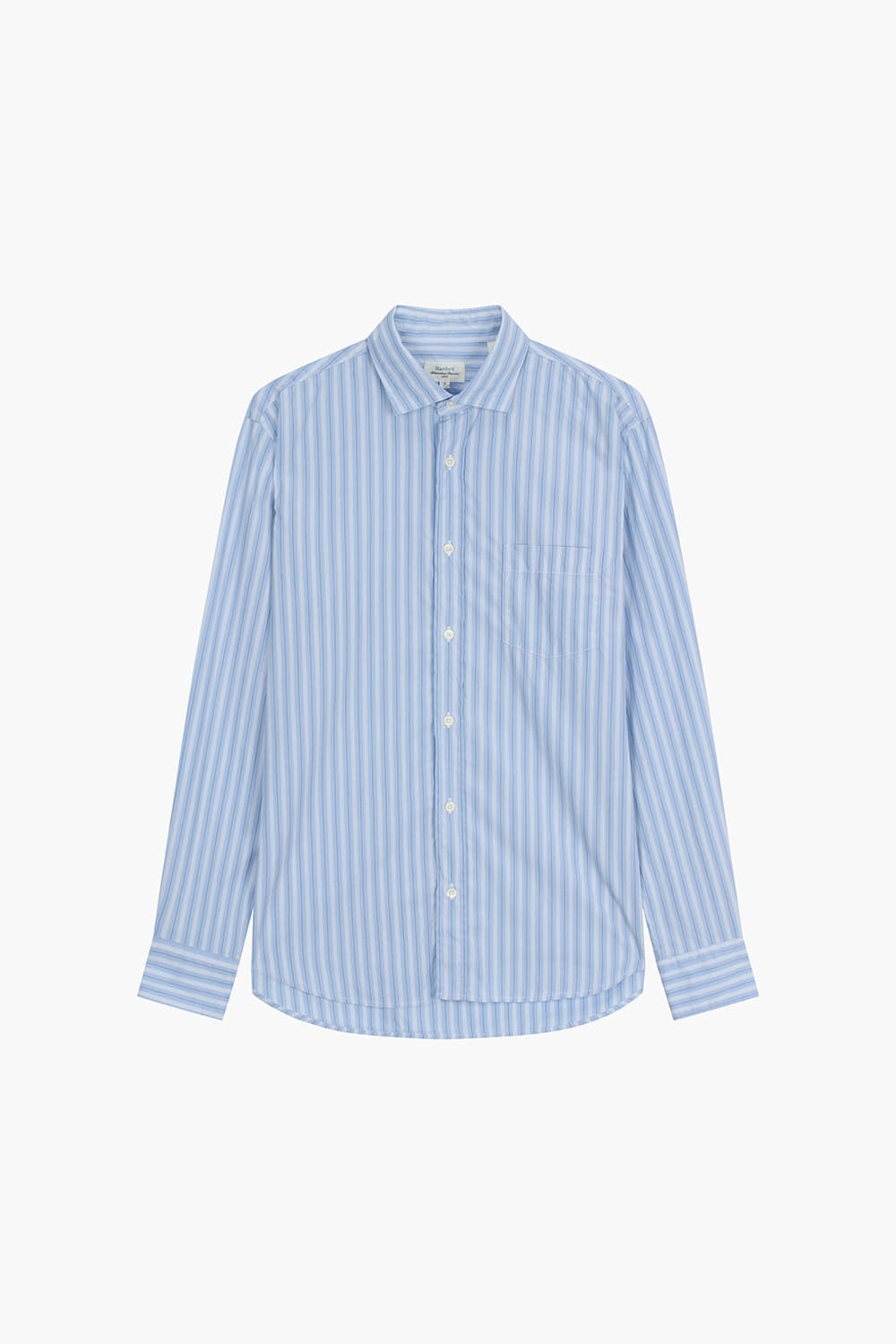 PAUL 코튼 스프라이프 포켓 셔츠 BD1101604