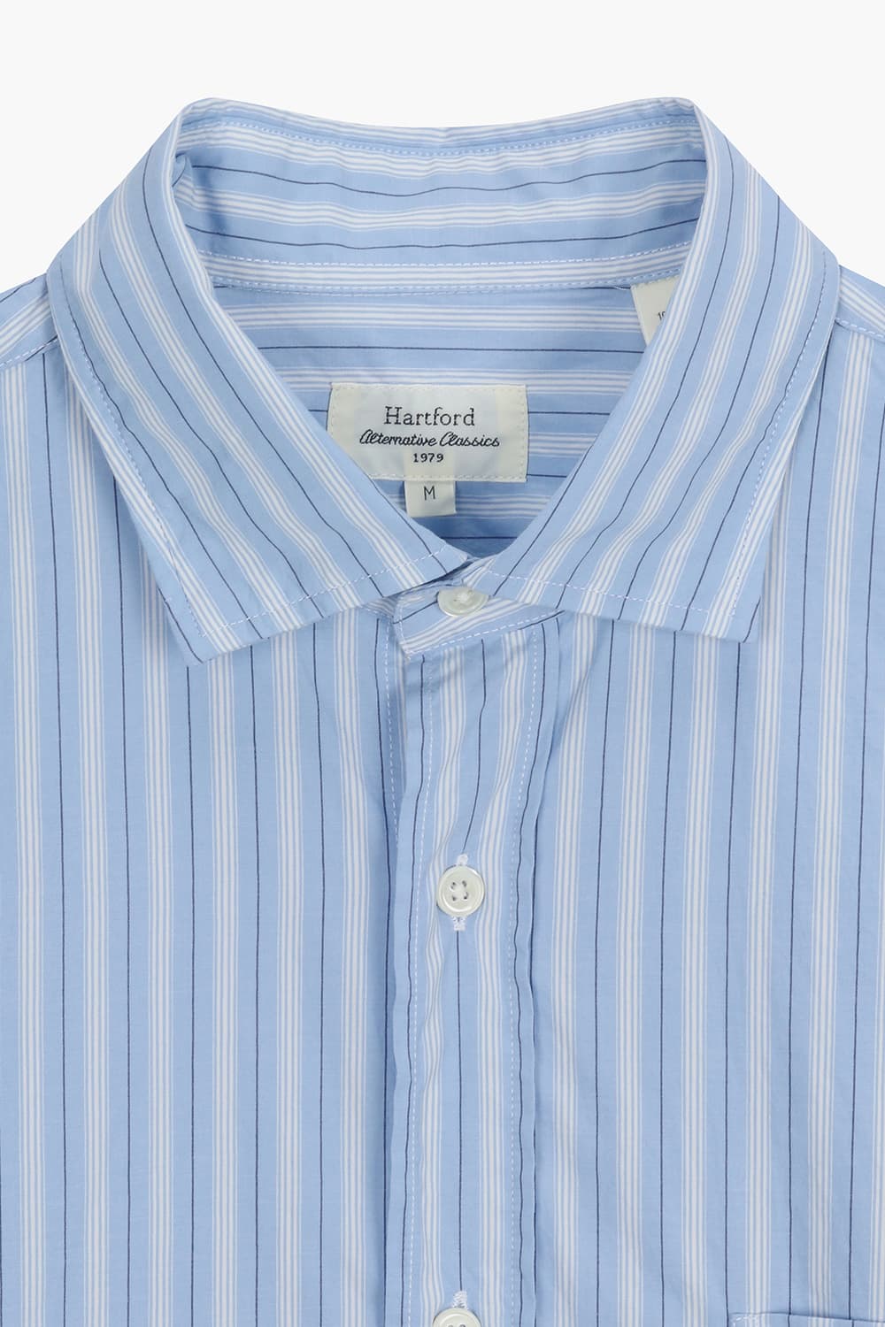 PAUL 코튼 스프라이프 포켓 셔츠 BD1101604