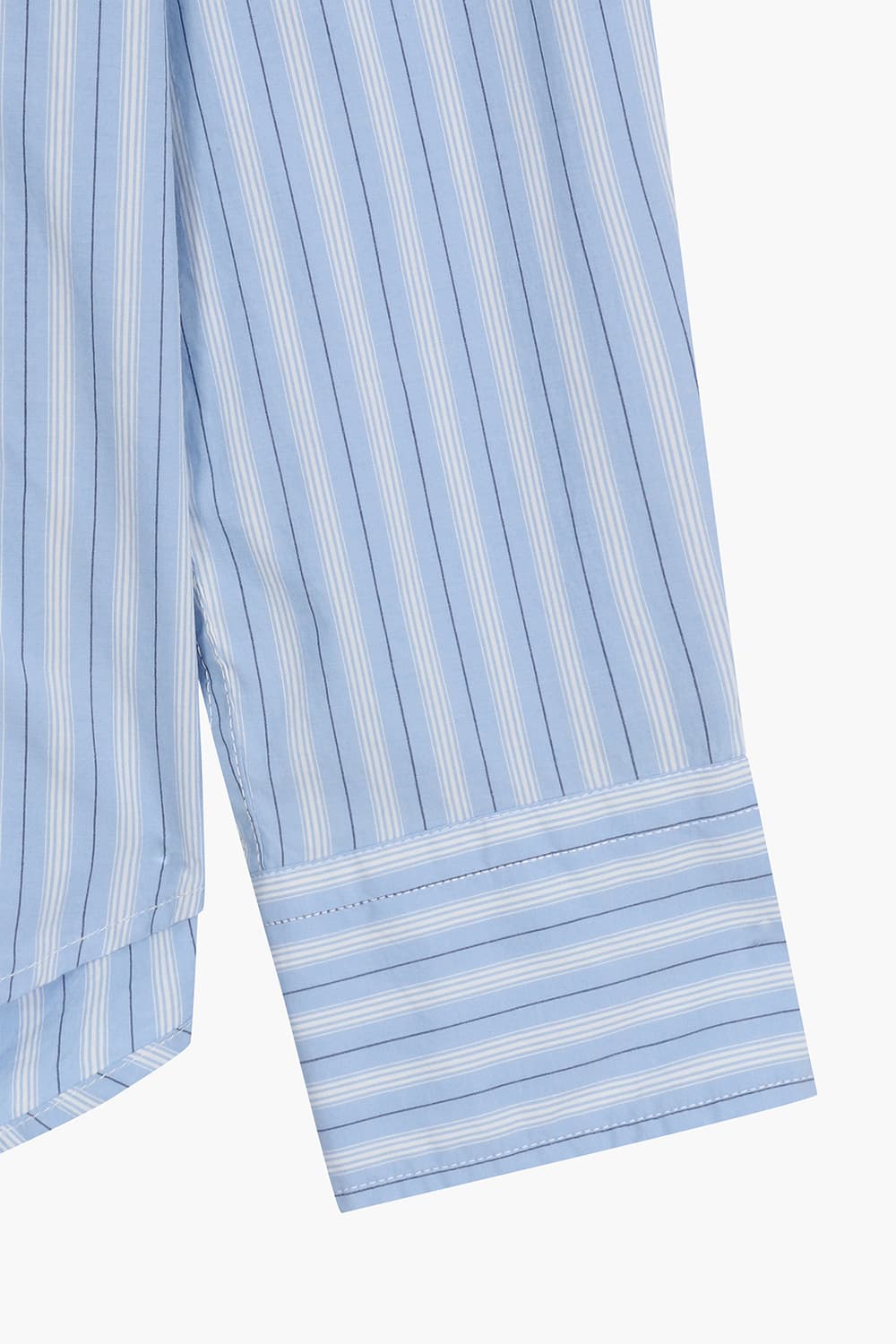 PAUL 코튼 스프라이프 포켓 셔츠 BD1101604