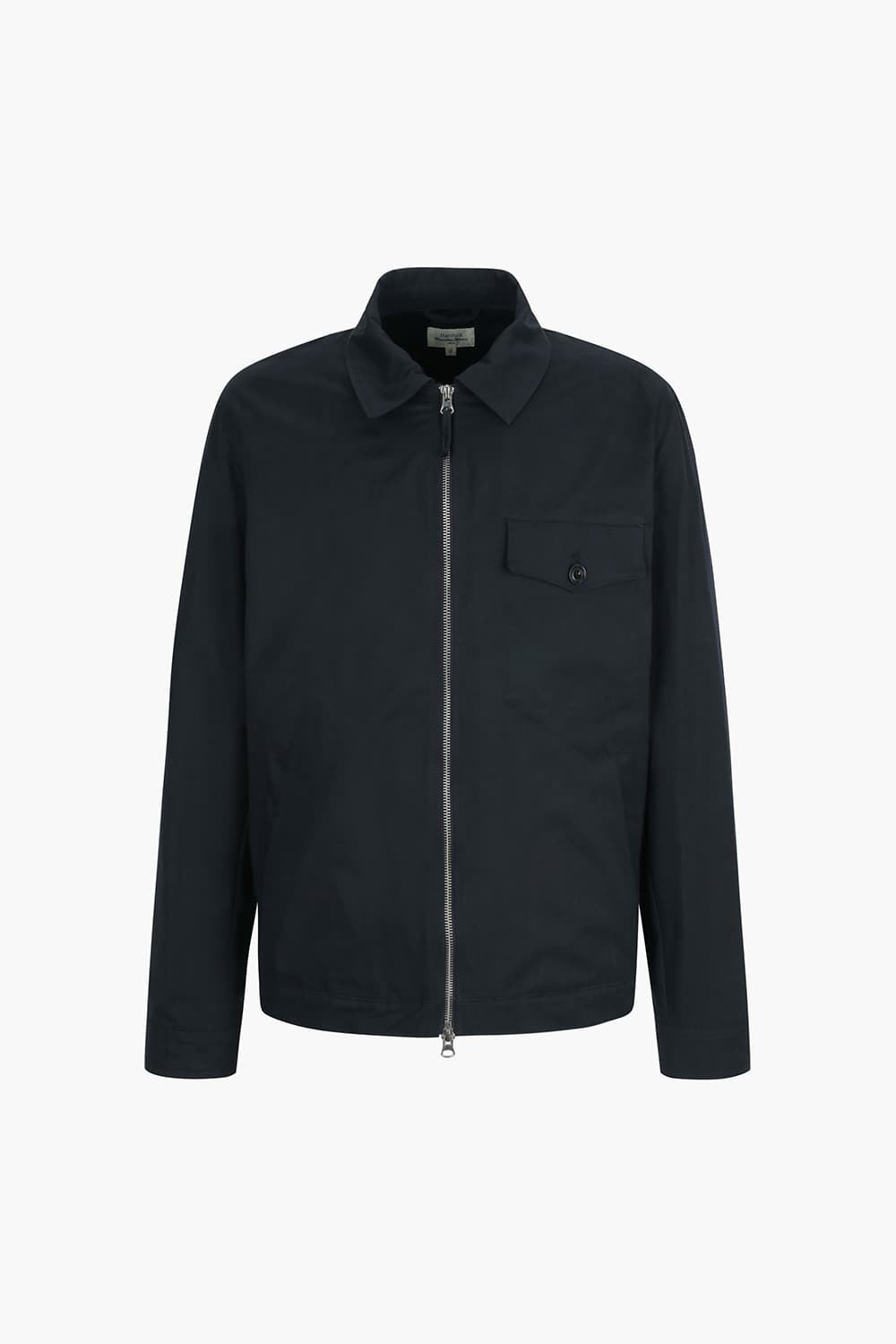 폴리믹스 베이직 카라 점퍼 네이비 QE5SMHTOT111Q66