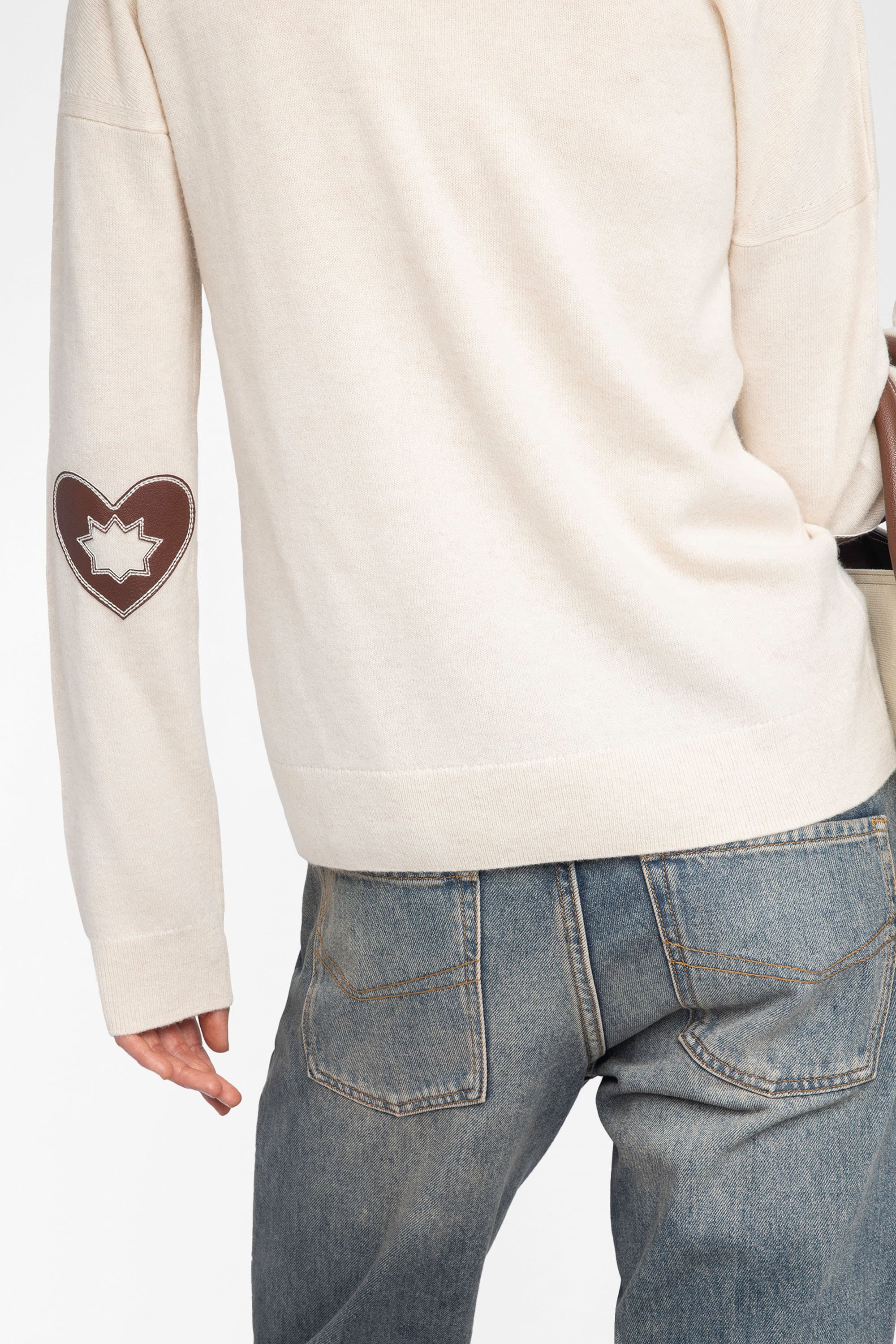 Vivi Heart Patch Knit