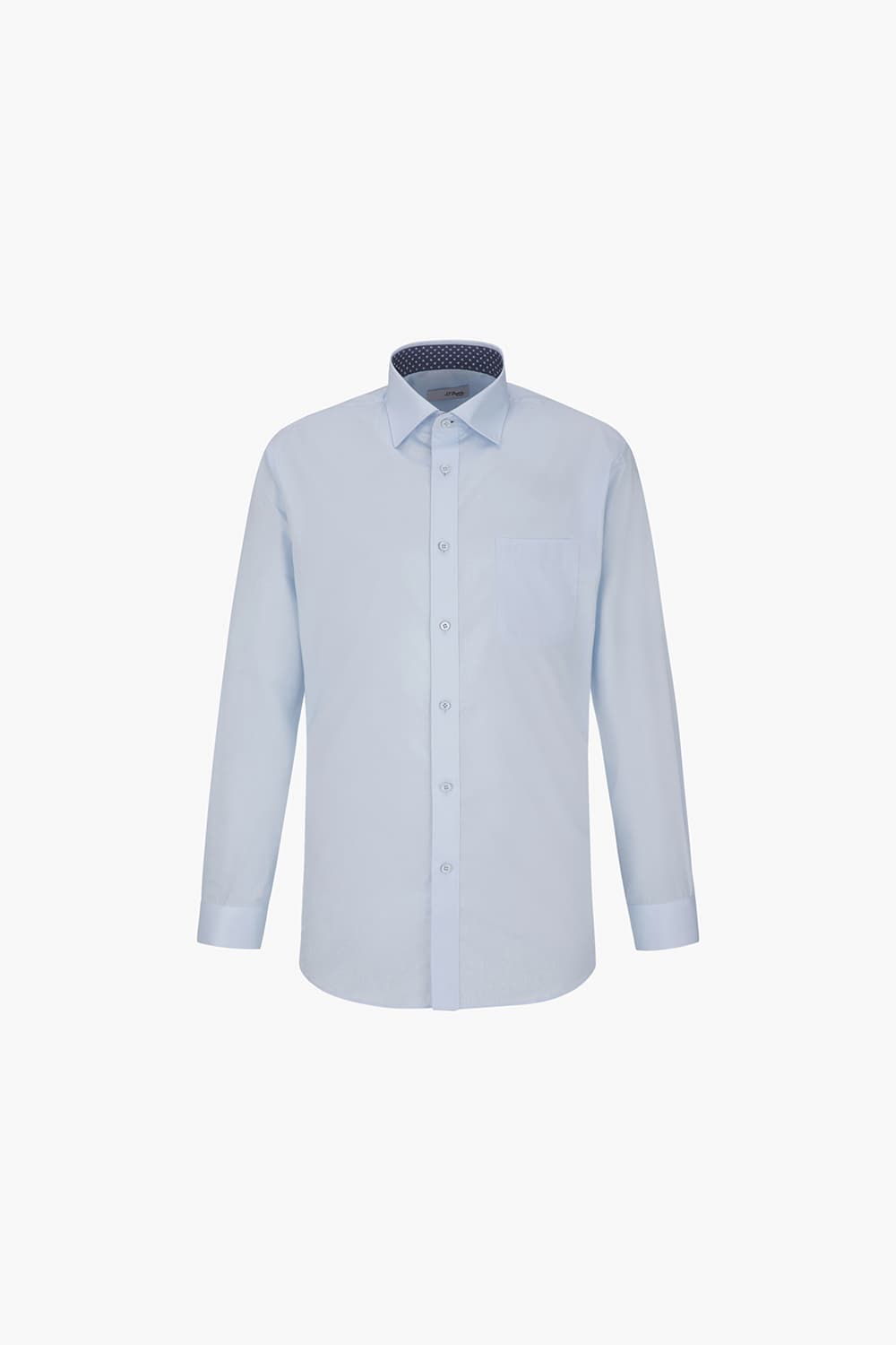 스트레치 배색 702 비즈니스 셔츠 블루 SE4FM12LS702SBU