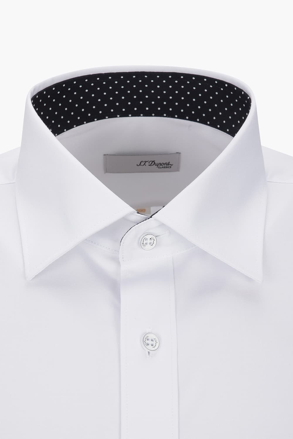 스트레치 배색 164 비즈니스 셔츠 화이트 SE4FM11LS164SWH