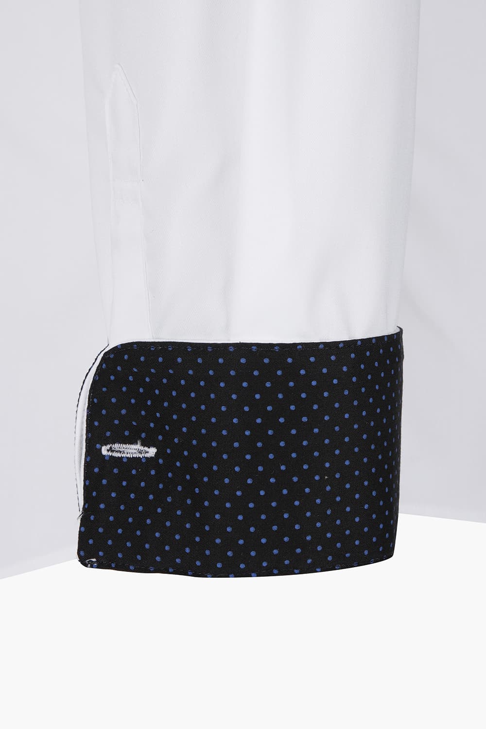 스트레치 배색 755 컴포터블 셔츠 화이트 SE4FM22LS755SWH