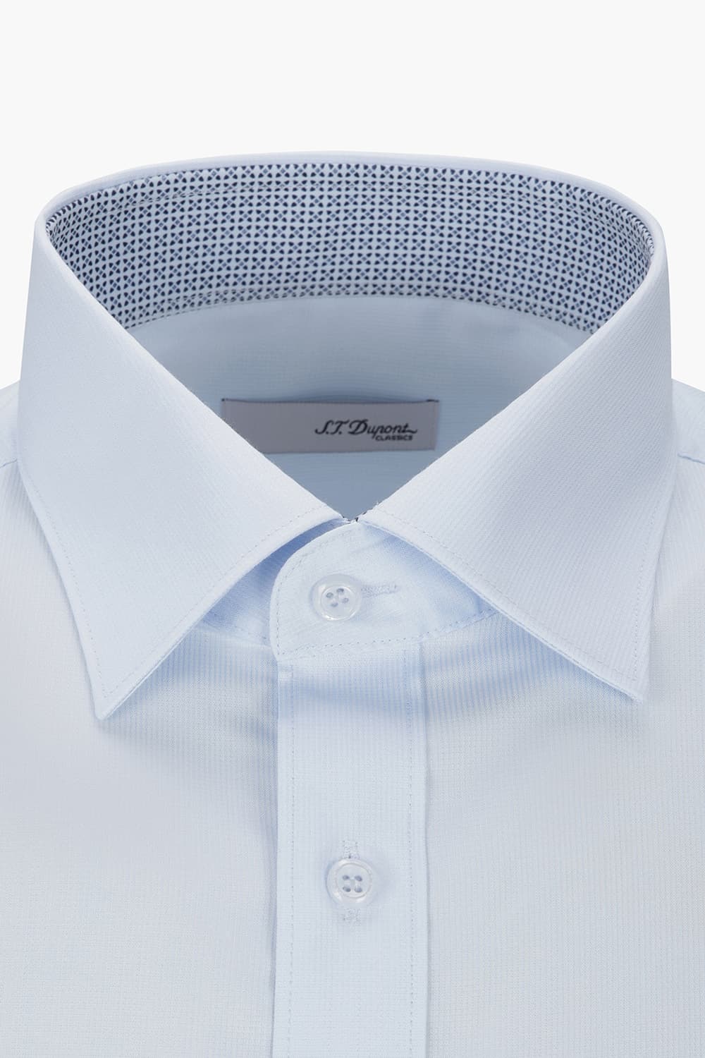 텐셀 피케 도비 366 컴포터블 셔츠 블루 SE4FM21LS366SBU