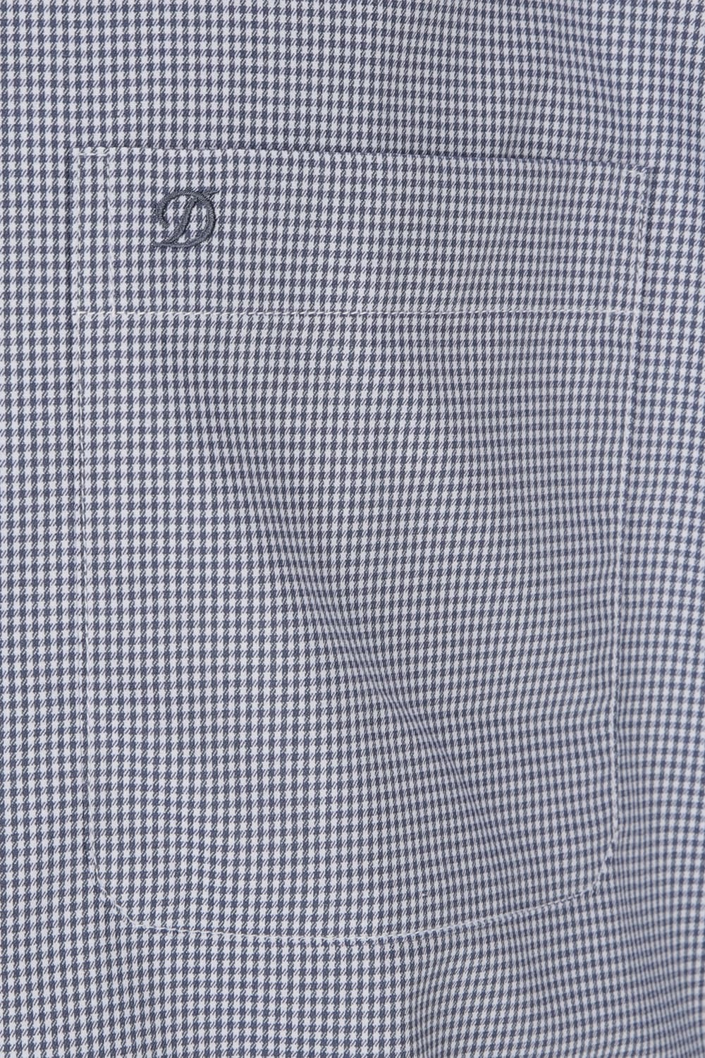 스트레치 체크 168 비즈니스 셔츠 네이비 SE4FM11LS168SNY