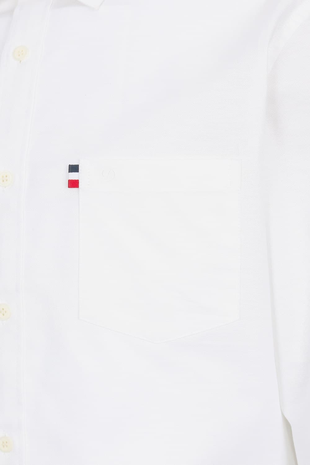 옥스포드 트리콜로르 953 컴포터블(뉴 캐주얼 핏) 셔츠 화이트 SE4FM22LS953SWH