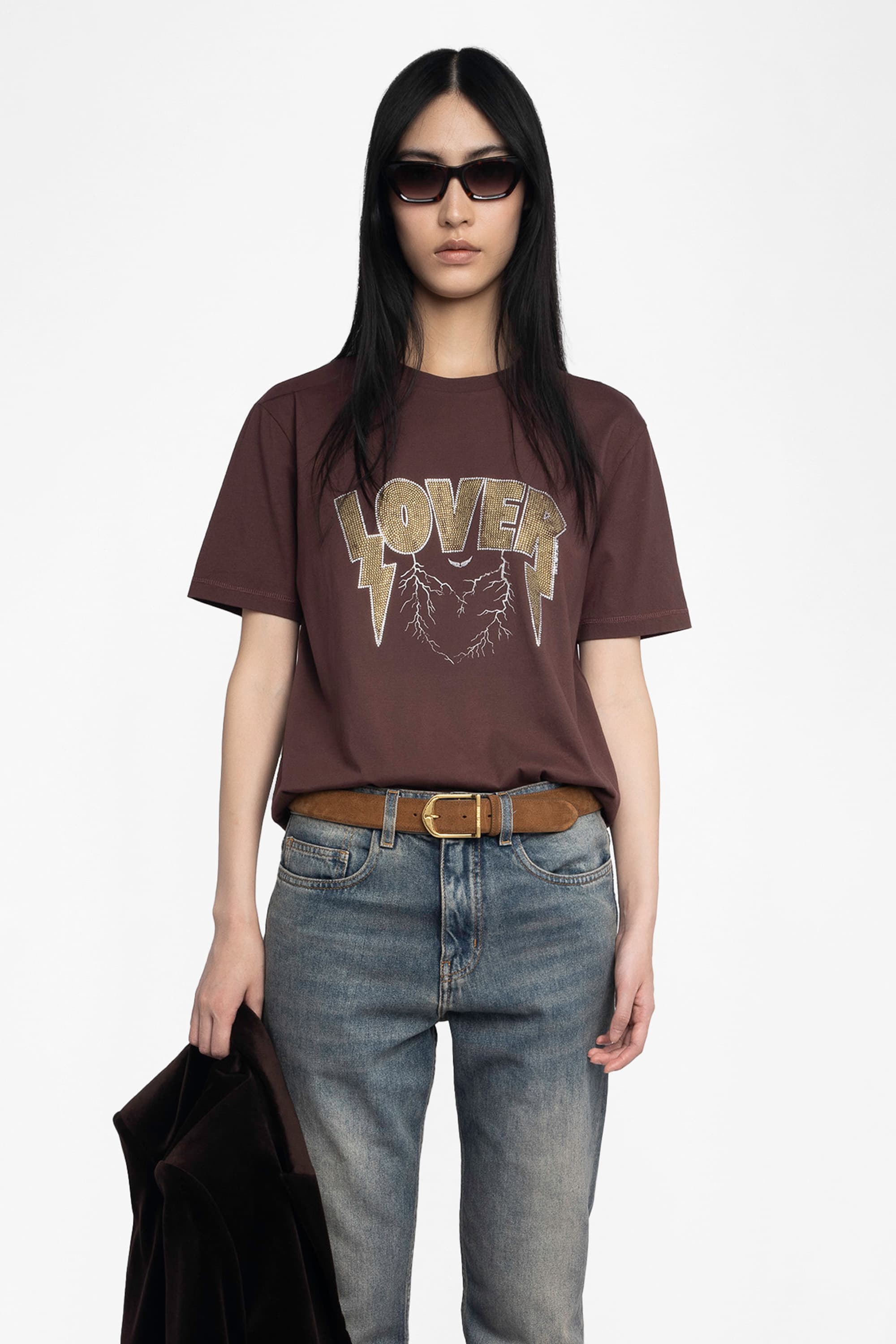 Edwin Lover Strass T-shirt