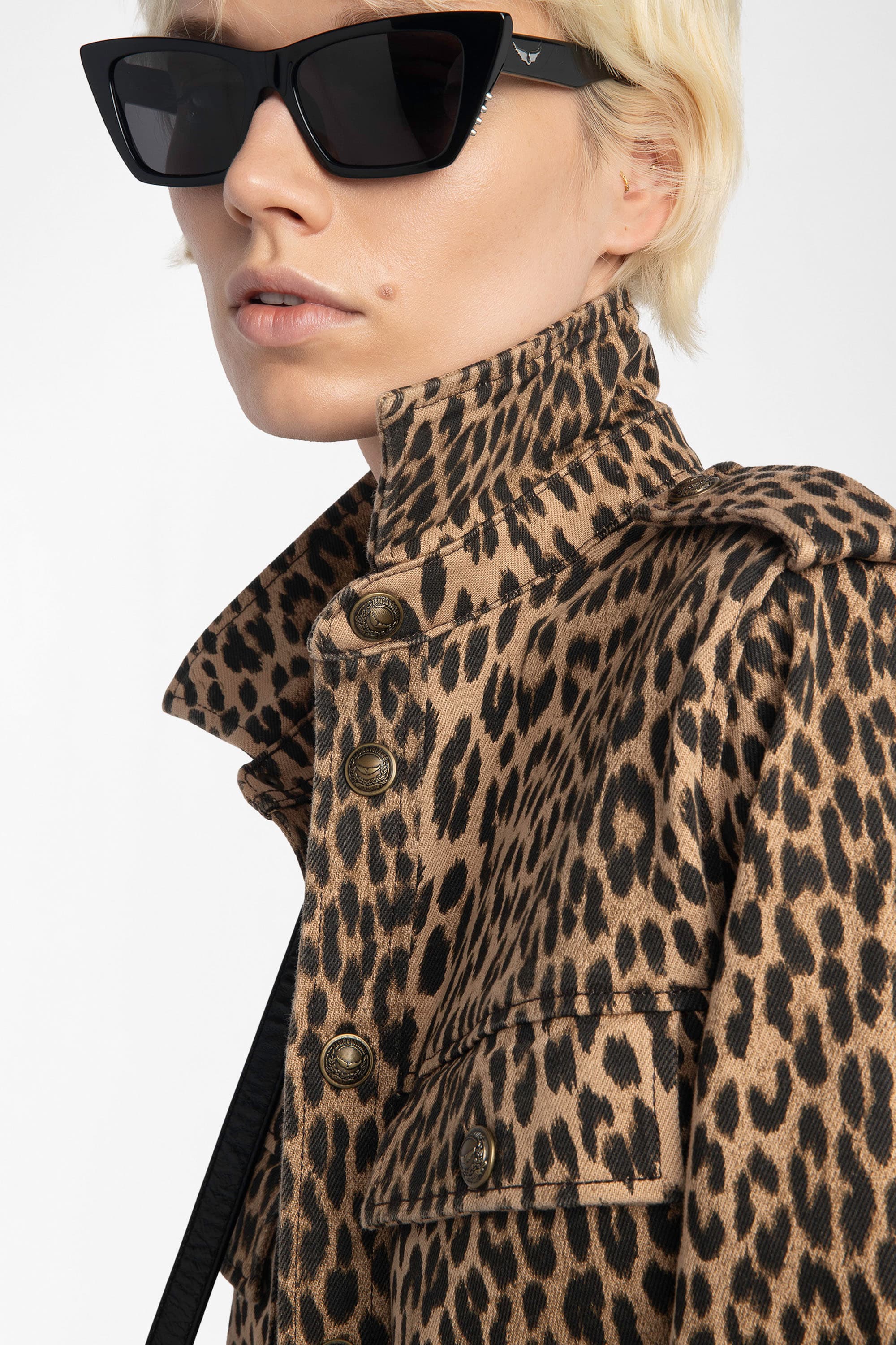 Taskam Leopard Shirt