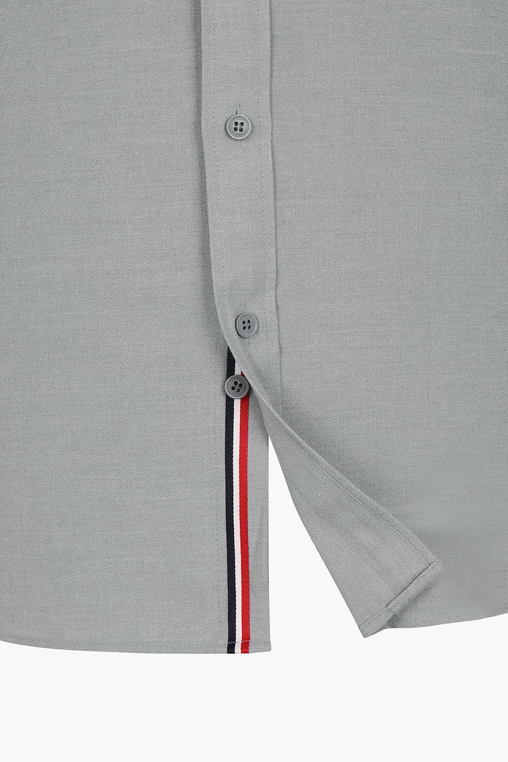 솔리드 기모 트리콜로르 956 컴포터블 셔츠 그레이 SE5FM22LS956SGY