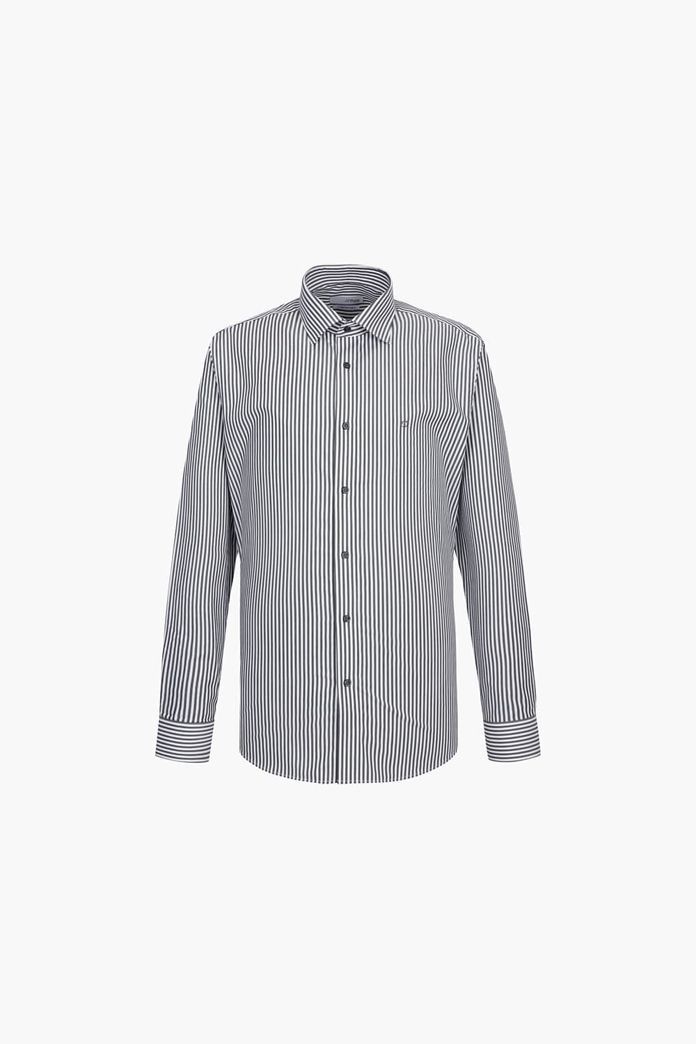 스트라이프 히든 트리콜로르 954 컴포터블 셔츠 다크 그레이 SE5FM22LS954SDY