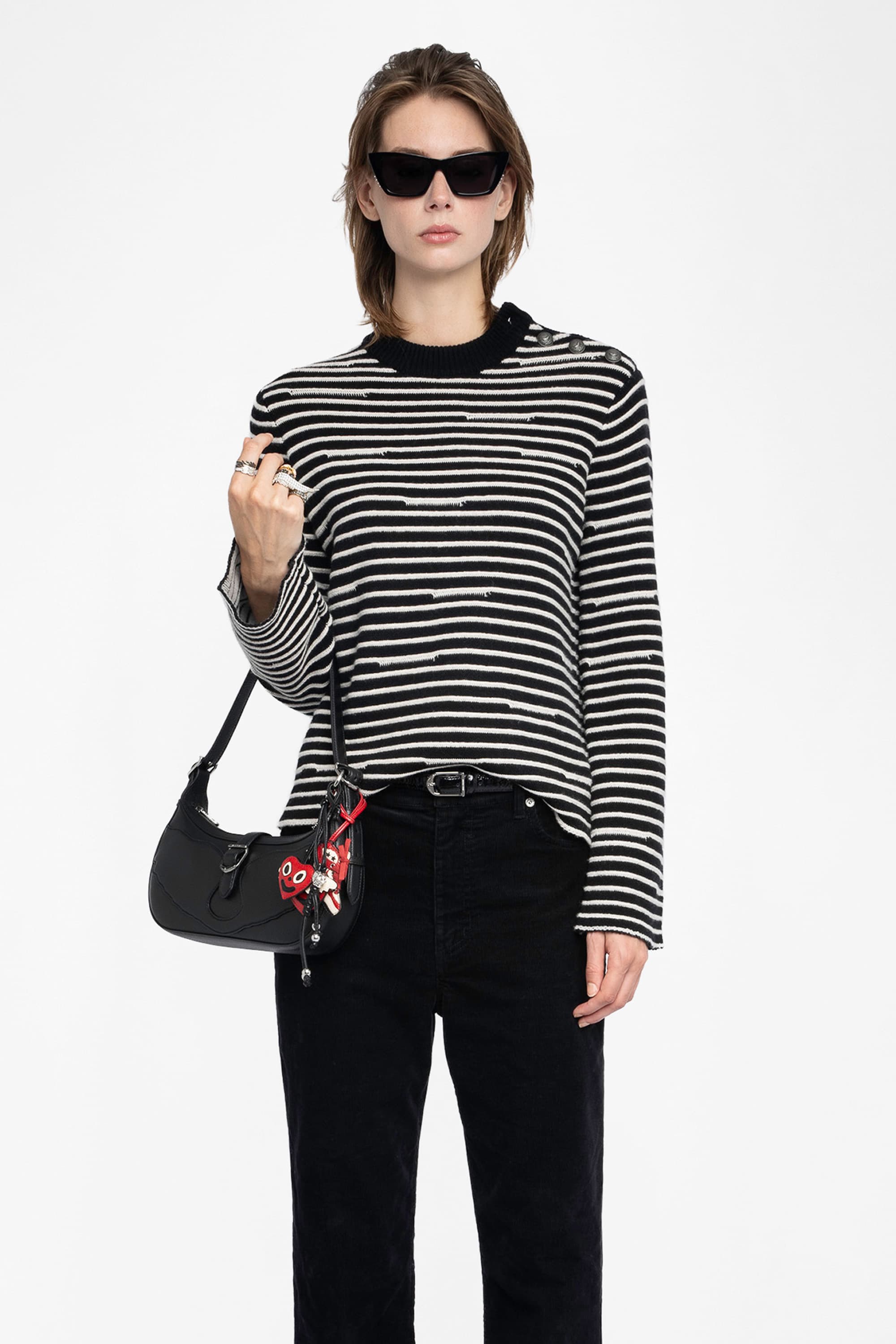 Spiky Stripe Sweater