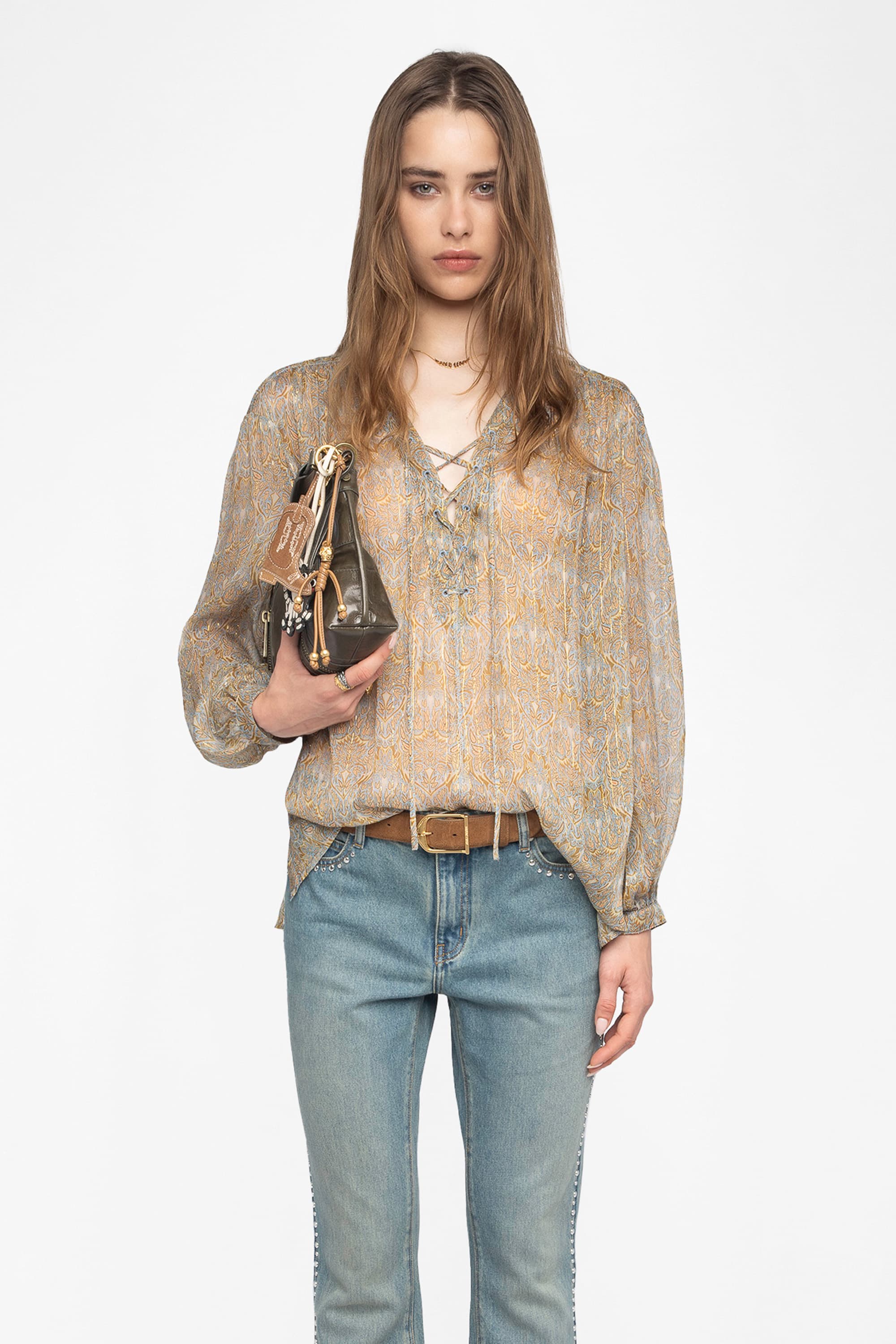 Tamela Paisley Blouse