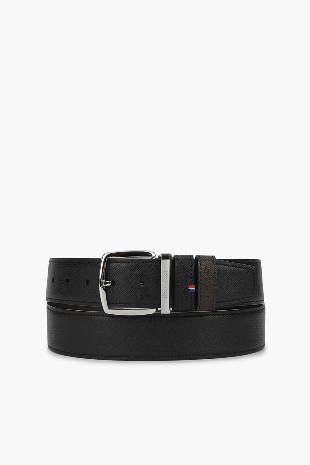 25 뉴 로고 핀 버클 팔라듐 35mm 블랙/브라운 사피아노 벨트 CJ8350012Z