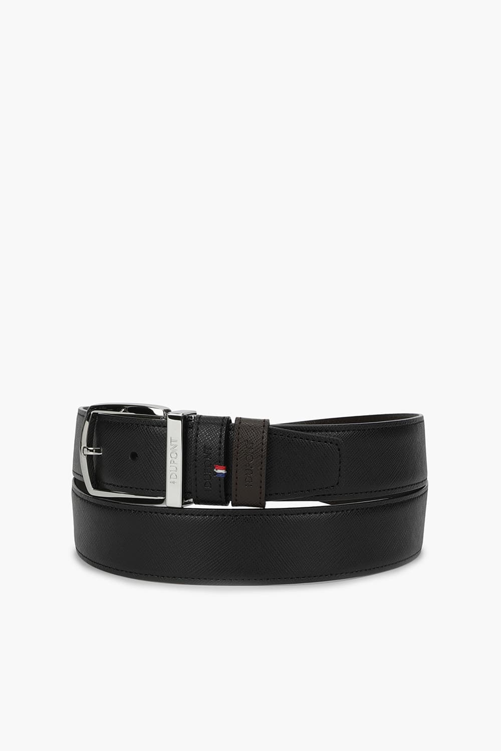 25 뉴 로고 핀 버클 팔라듐 35mm 블랙/브라운 사피아노 벨트 CJ8350012Z