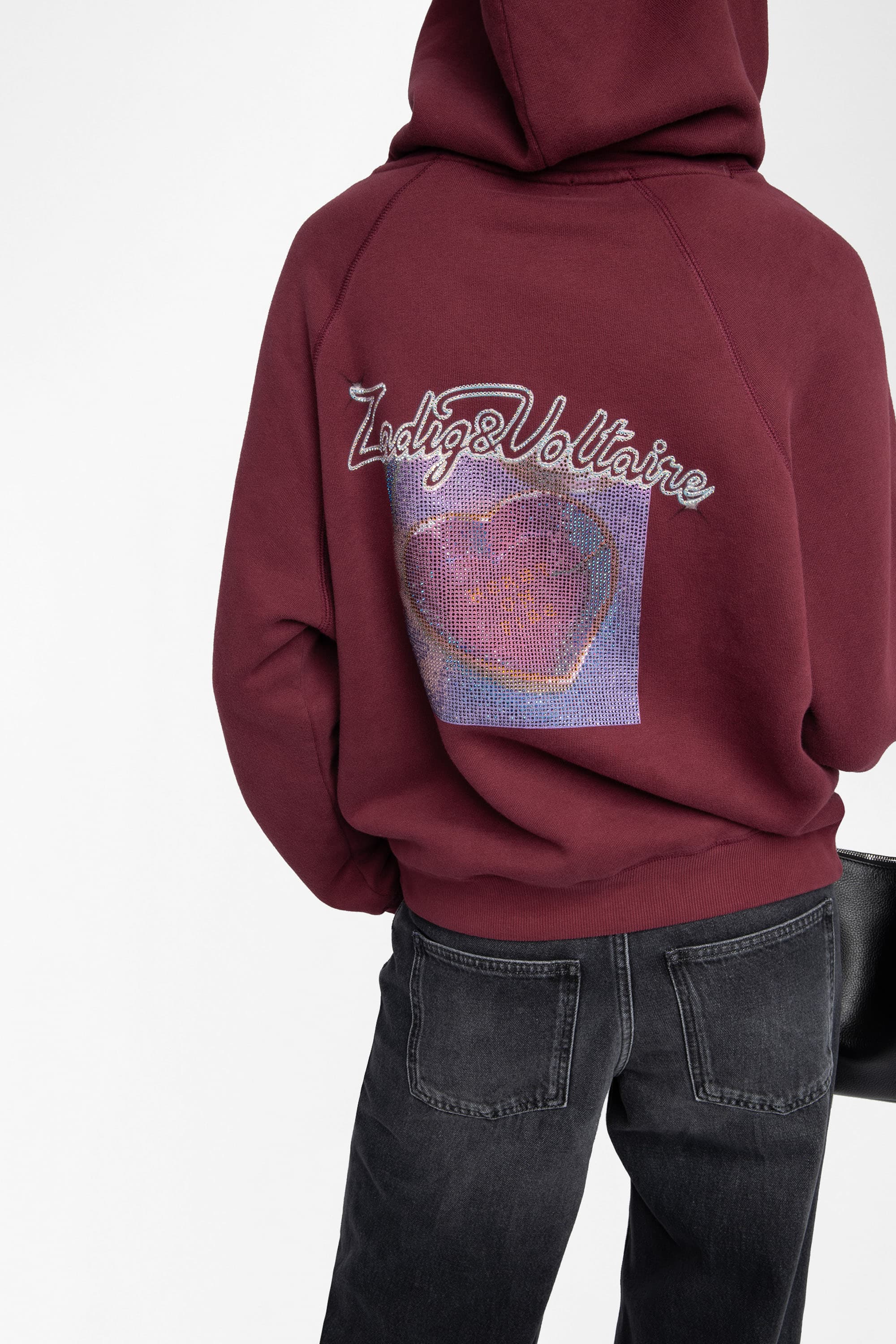 Georgy Photo Strass Hoodie