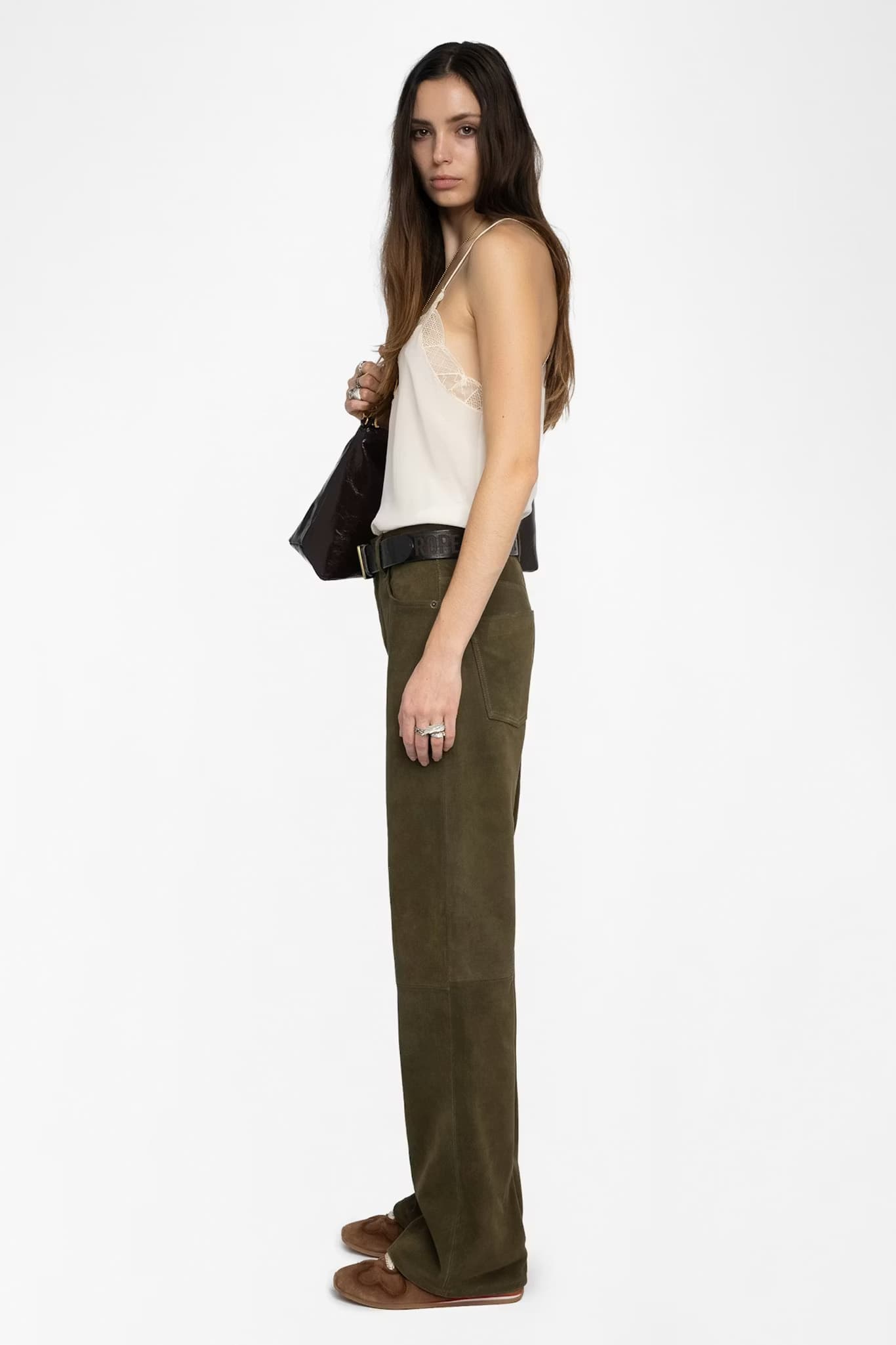 Evy Suede Pants