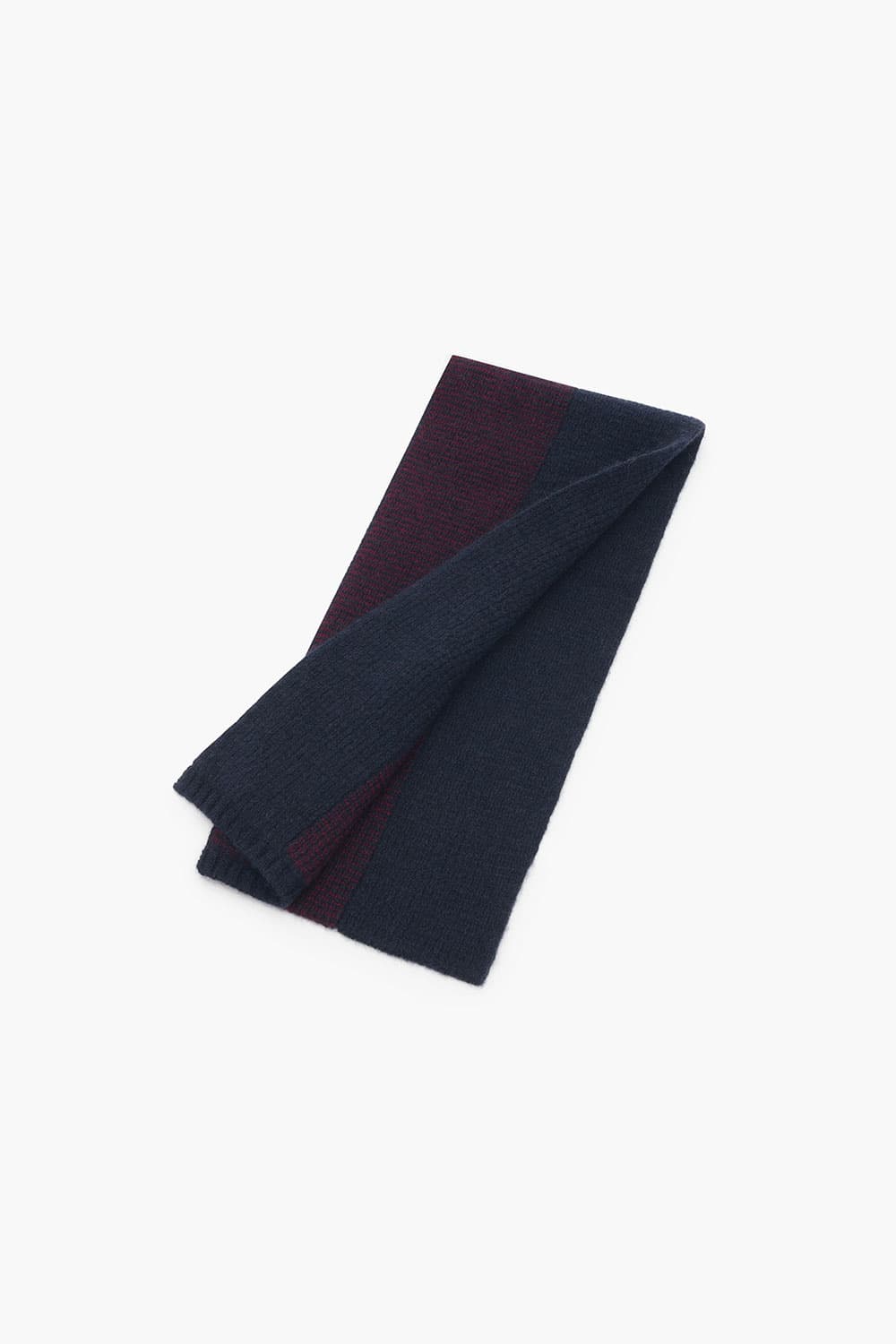 [LAST SIZE] 캐시미어 투톤 솔리드 쁘띠 머플러 레드