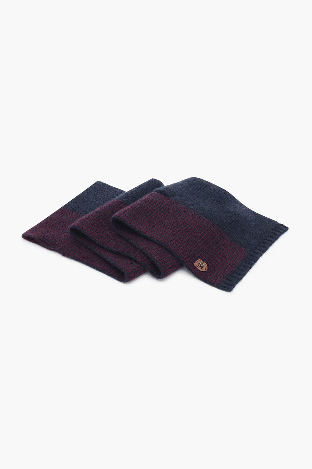 [LAST SIZE] 캐시미어 투톤 솔리드 쁘띠 머플러 레드