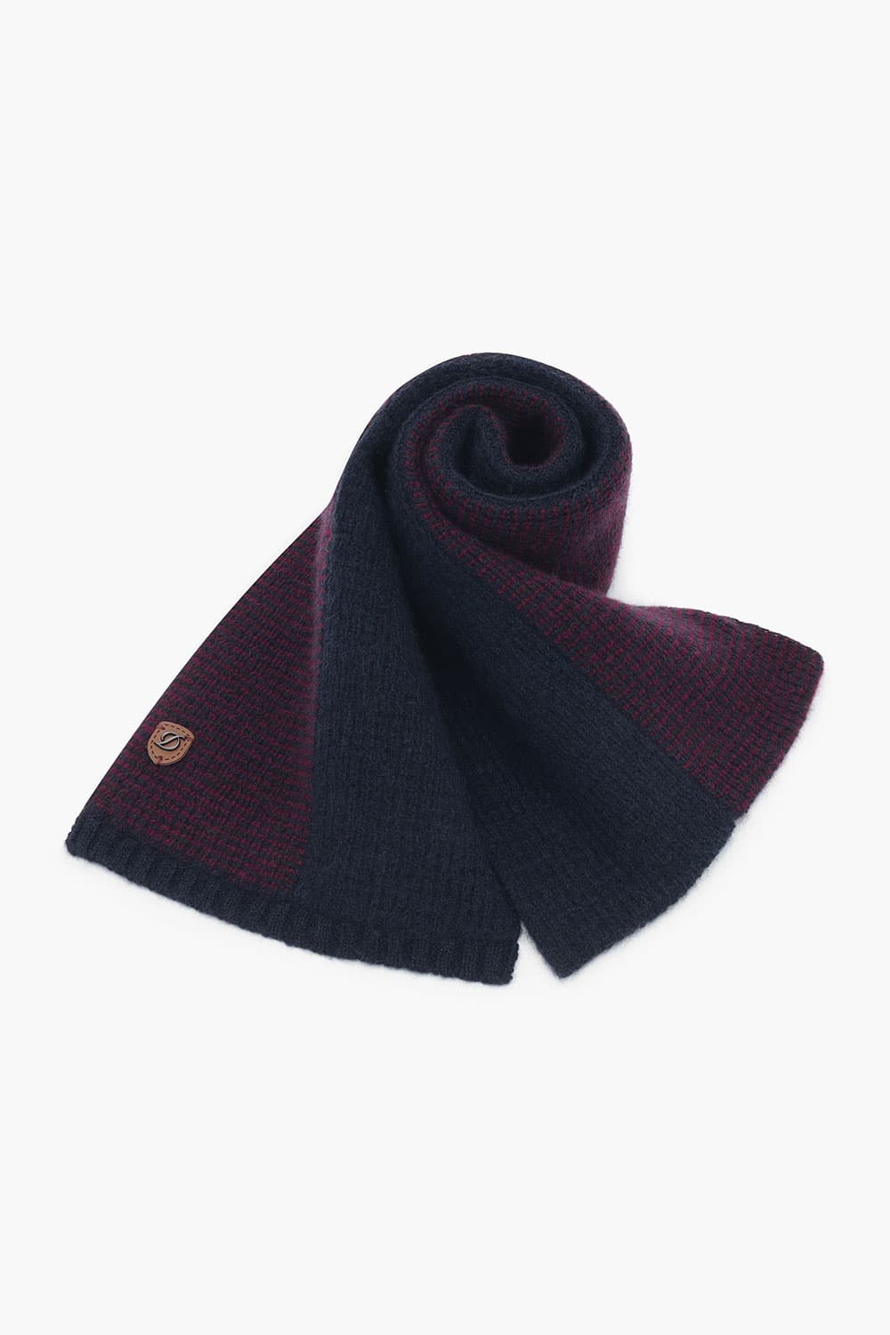 [LAST SIZE] 캐시미어 투톤 솔리드 쁘띠 머플러 레드