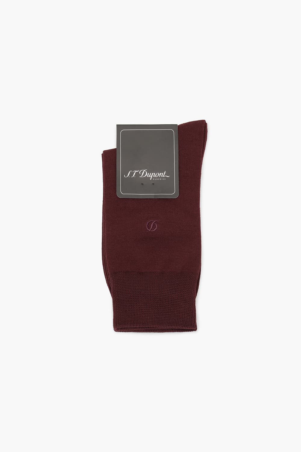 [LAST SIZE] 실켓 솔리드 1001 장목 양말 와인