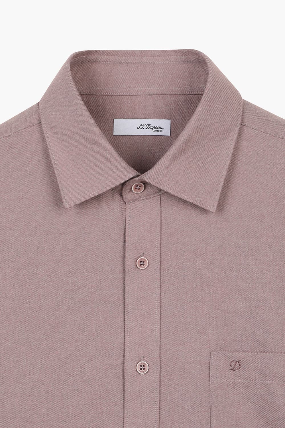 [LAST SIZE] 울혼방 솔리드 기모 221 비즈니스 셔츠 핑크