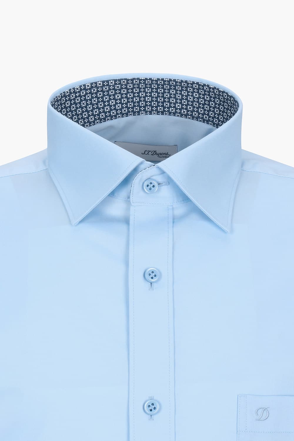 [LAST SIZE] 스트레치 배색 702 비즈니스 셔츠 블루