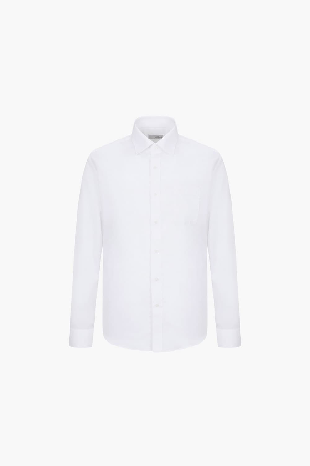 [LAST SIZE] 스트레치 솔리드 163 비즈니스 셔츠 화이트