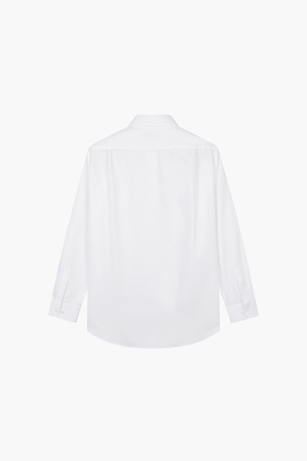 [LAST SIZE] 트윌 솔리드 804 비즈니스 셔츠 화이트