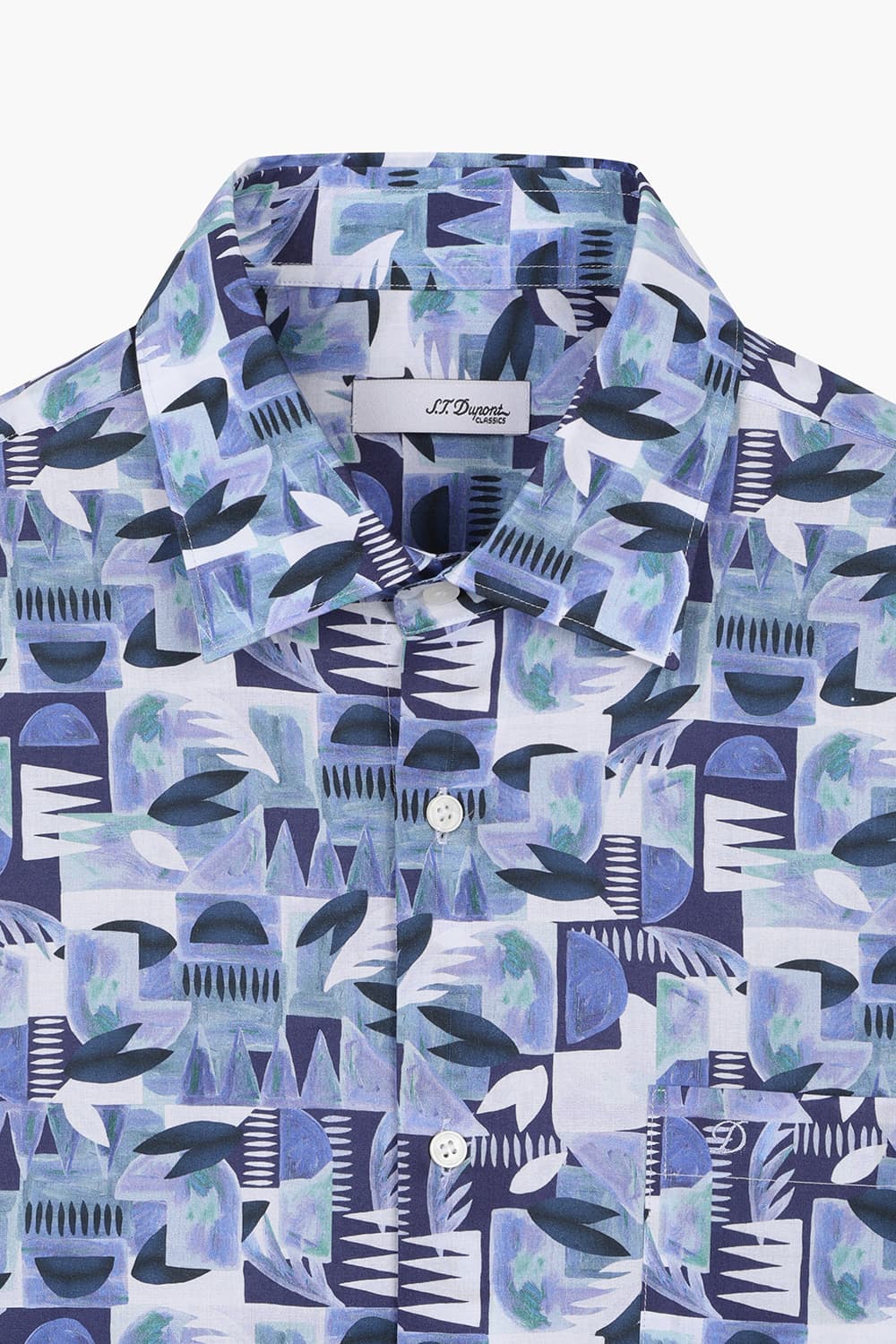 [LAST SIZE] 몬티 프린트 509 비즈니스 셔츠 블루