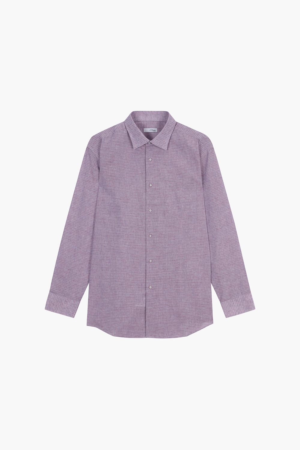 [LAST SIZE] 린넨 스트라이프 165 비즈니스 셔츠 핑크