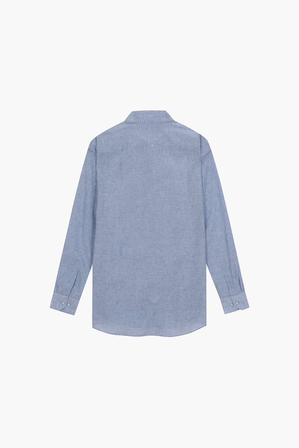 [LAST SIZE] 린넨 스트라이프 165 비즈니스 셔츠 블루