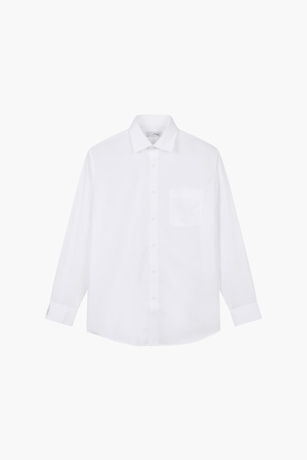 [LAST SIZE] 스트레치 솔리드 801 비즈니스 셔츠 화이트