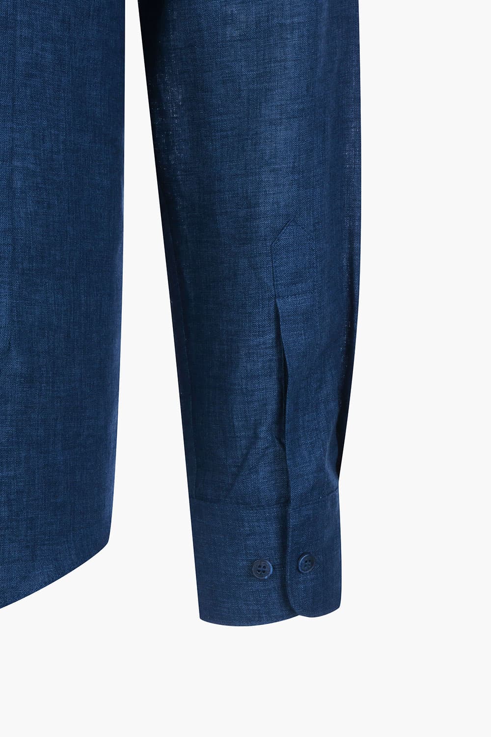 [LAST SIZE] 린넨 히든 트리콜로르 961 컴포터블 셔츠 네이비