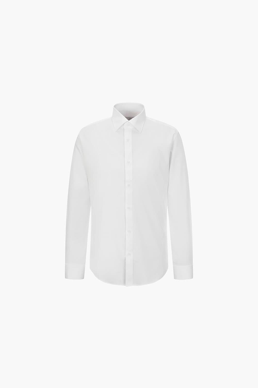 [LAST SIZE] 카라 플라켓 트리콜로르 959 컴포터블 셔츠 화이트