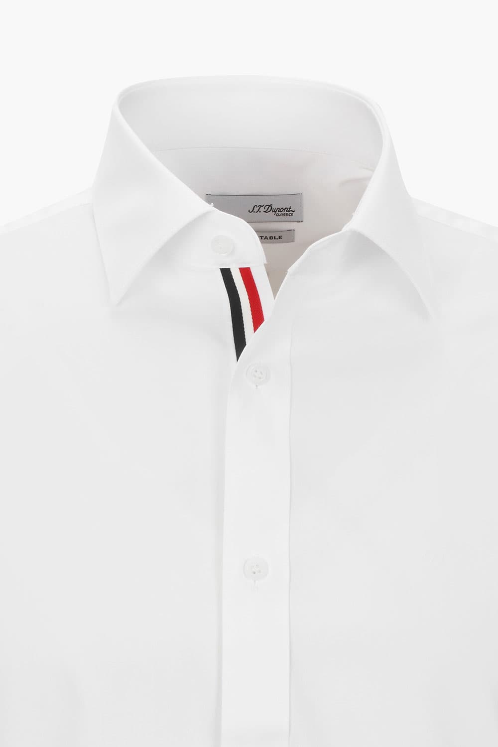 [LAST SIZE] 카라 플라켓 트리콜로르 959 컴포터블 셔츠 화이트