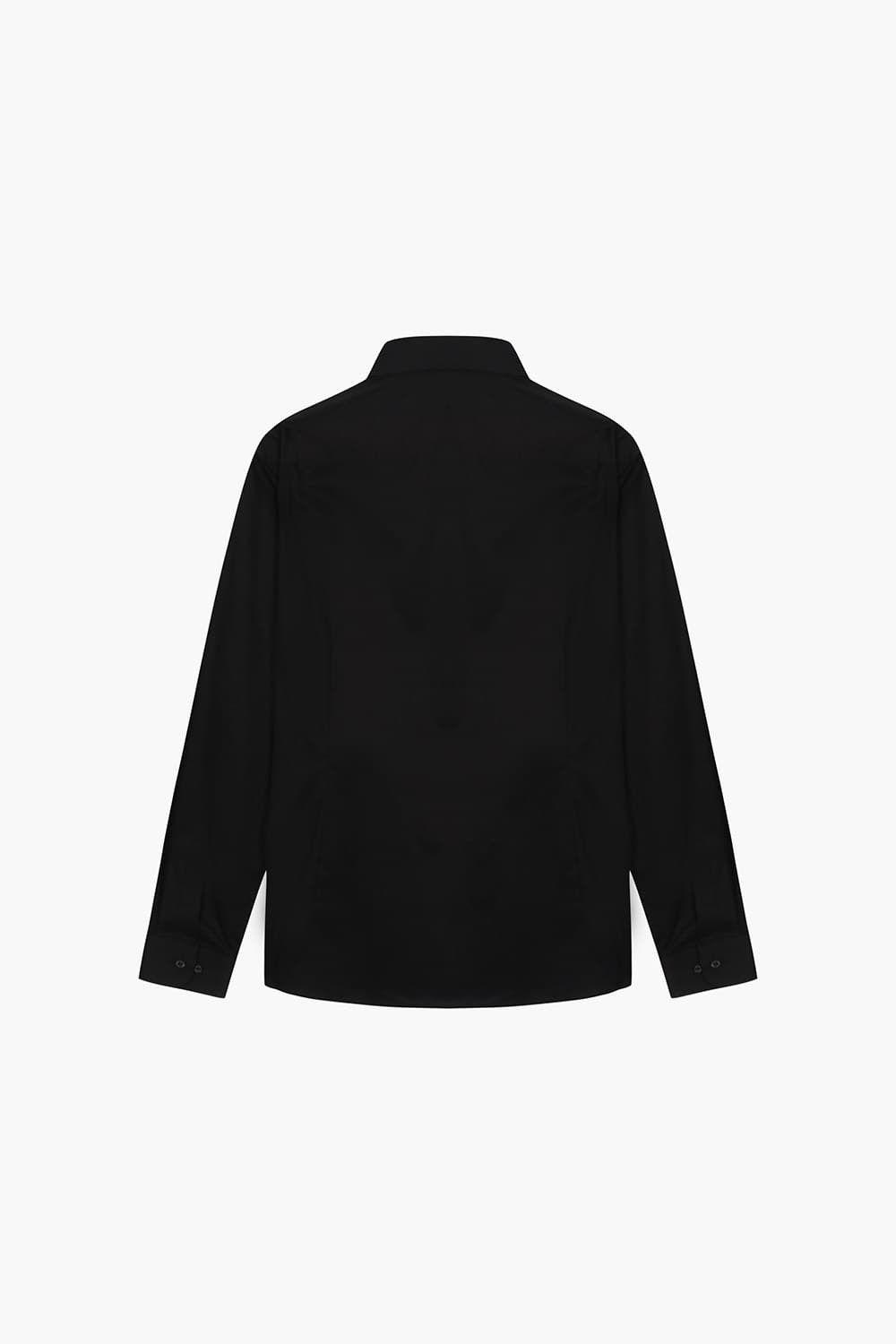 [LAST SIZE] 순면 솔리드 754 컴포터블 셔츠 블랙