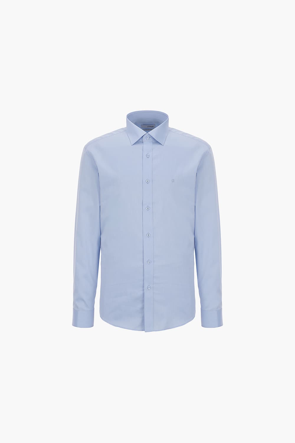 [LAST SIZE] 히든 트리콜로르 컴포터블 긴팔셔츠 블루